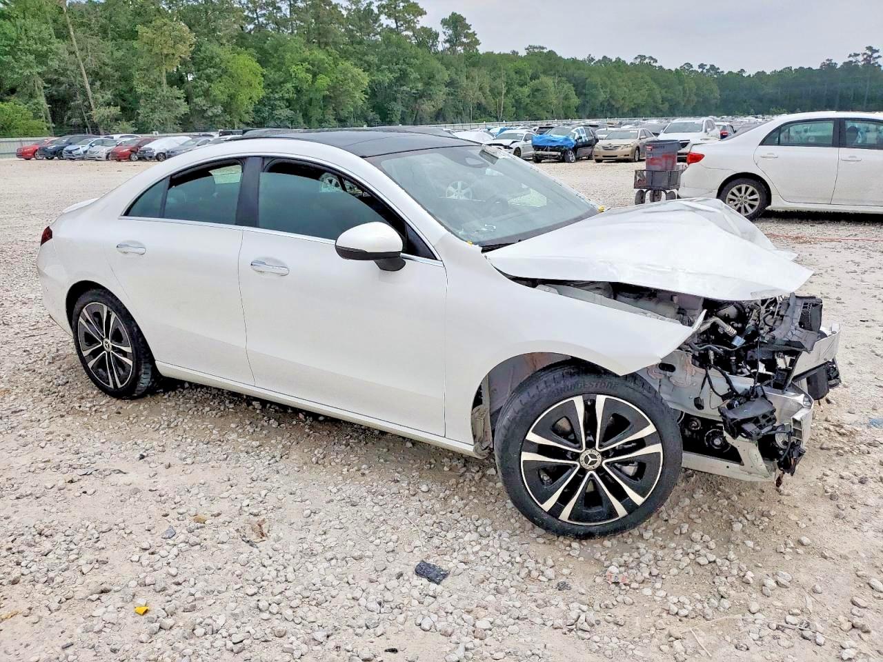 2025 Mercedes-benz Cla 250 White vin: W1K5J4GB0SN481638