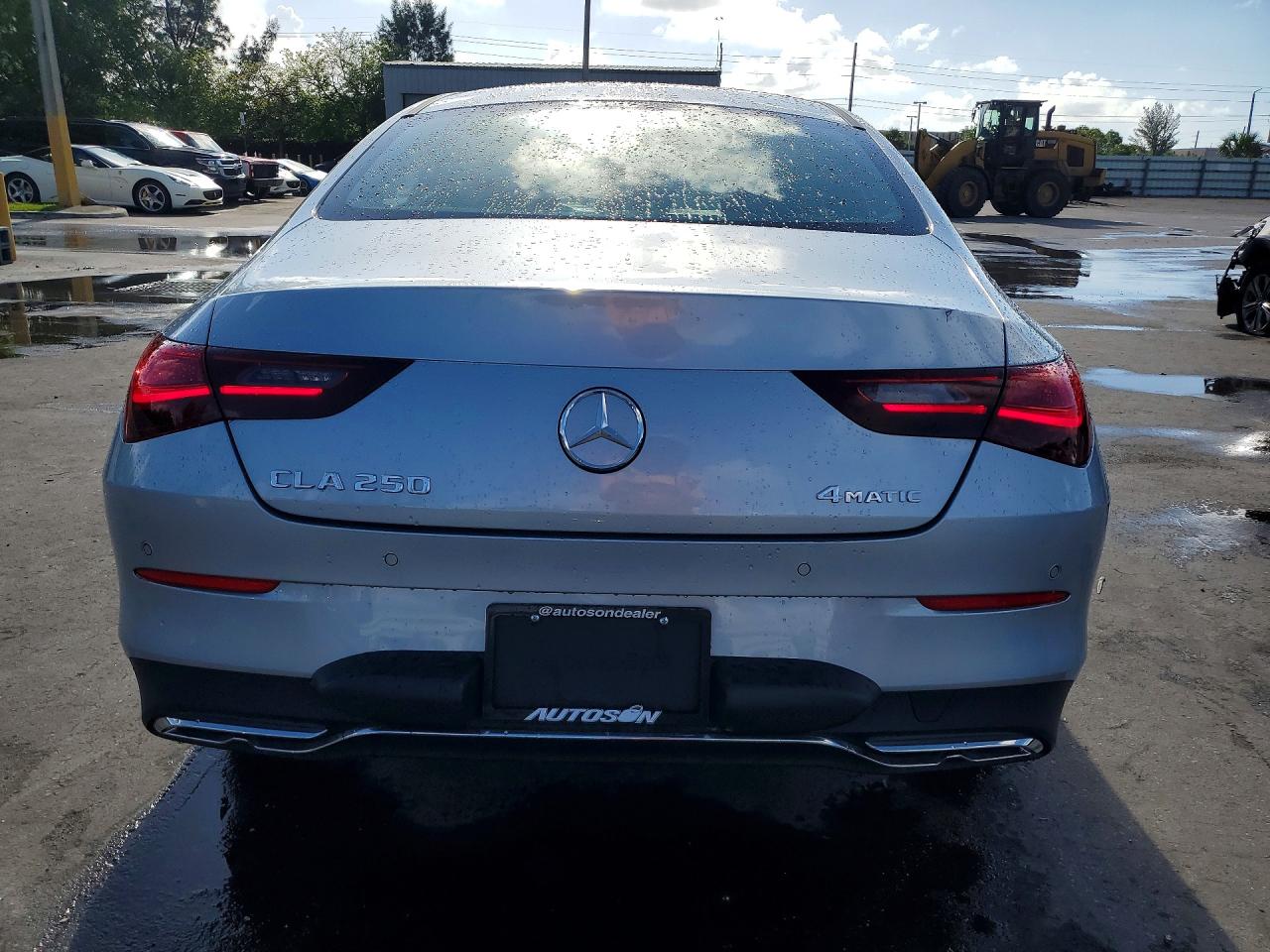 2025 Mercedes-benz Cla 250 4matic Серебряный vin: W1K5J4HB0SN525619