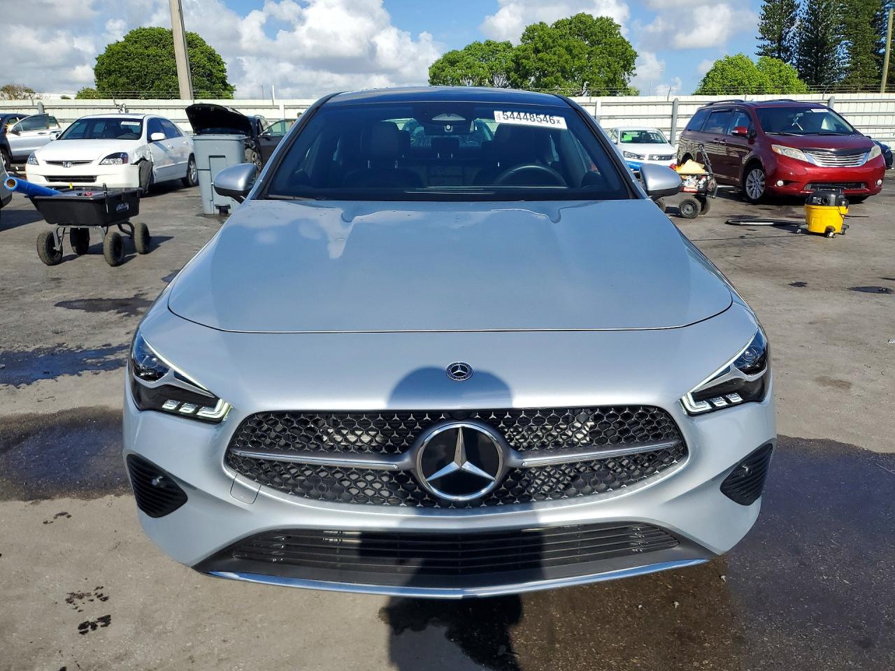 2025 Mercedes-benz Cla 250 4matic Серебряный vin: W1K5J4HB0SN525619