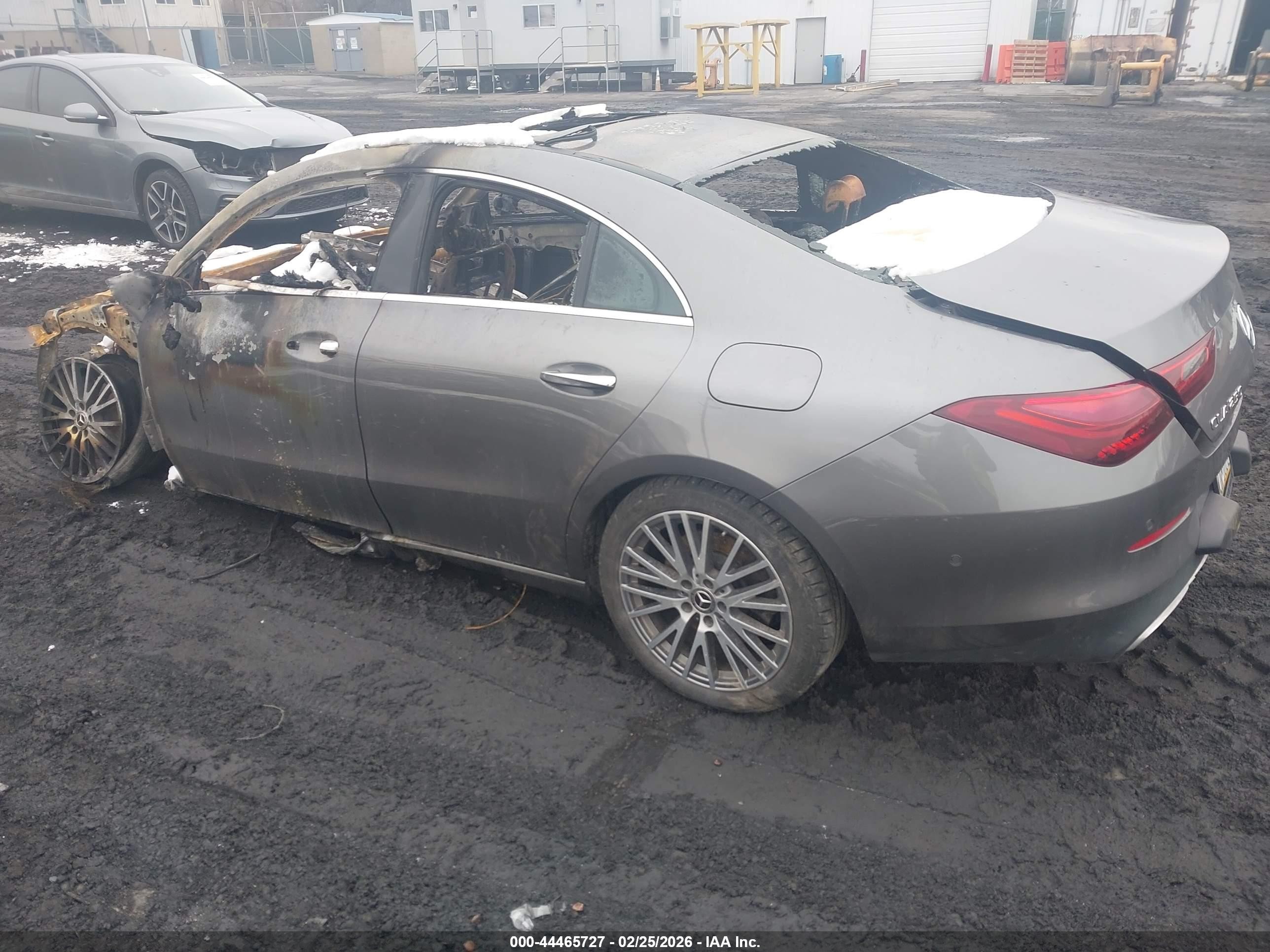 2024 Mercedes-benz Cla 250 Coupe 4matic Серый vin: W1K5J4HB1RN450875