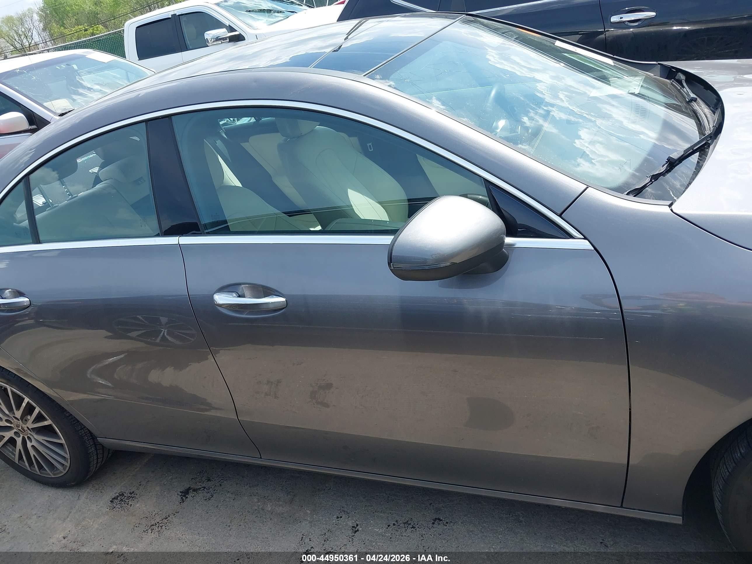 2025 Mercedes-benz Cla 250 Coupe 4matic Серебряный vin: W1K5J4HB1SN508411