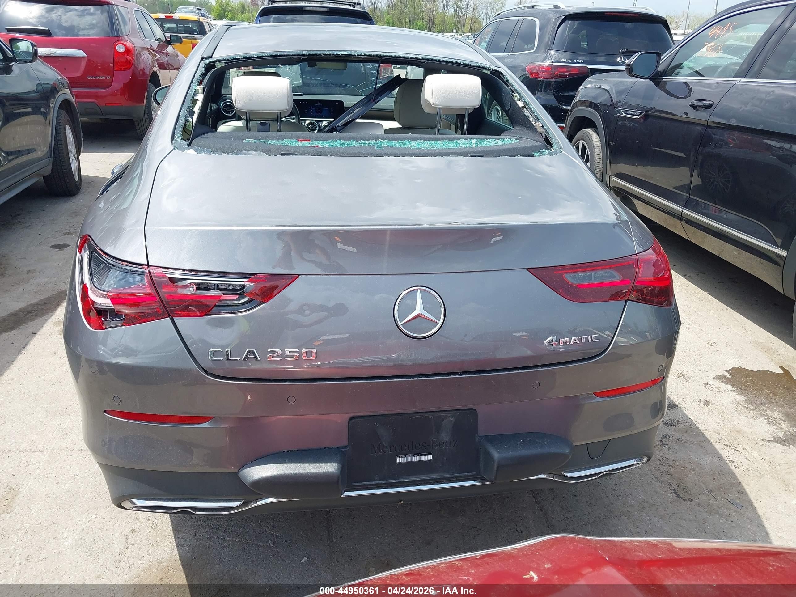 2025 Mercedes-benz Cla 250 Coupe 4matic Серебряный vin: W1K5J4HB1SN508411