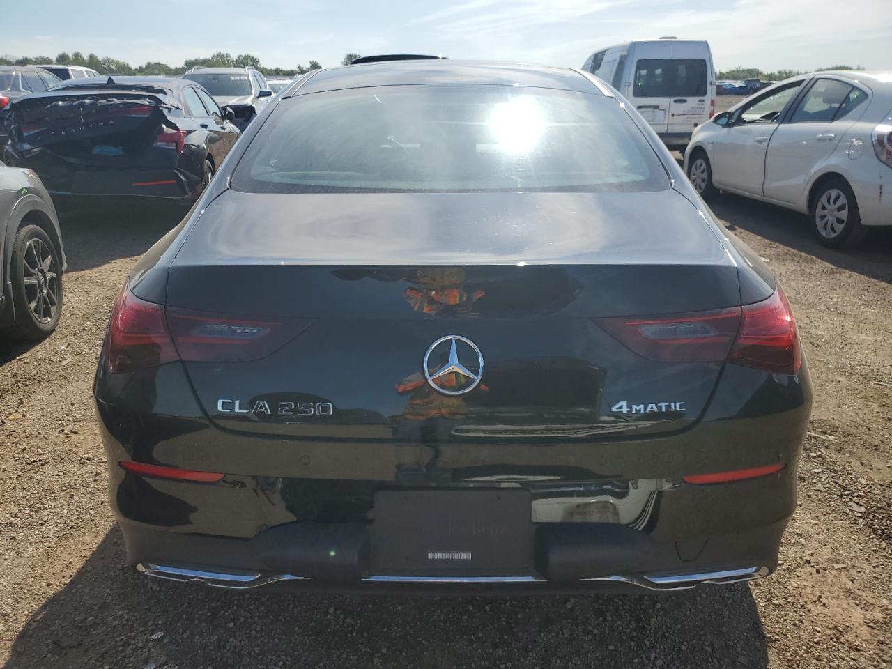 2025 Mercedes-benz Cla 250 4matic Черный vin: W1K5J4HB9SN536036