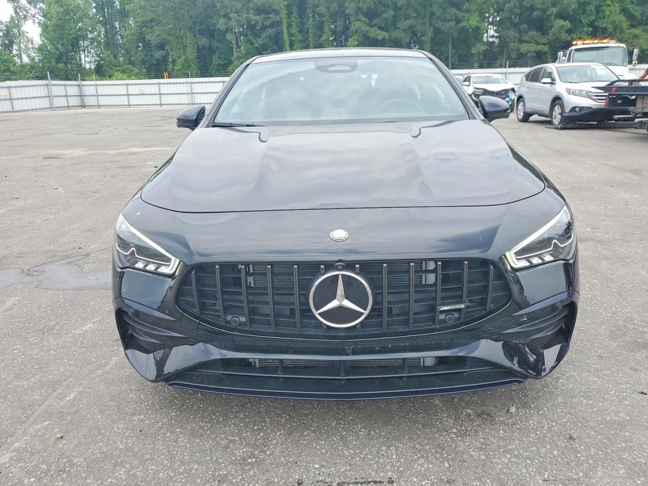 2025 Mercedes-benz Cla Amg 35 4matic Black vin: W1K5J5BB1SN524879