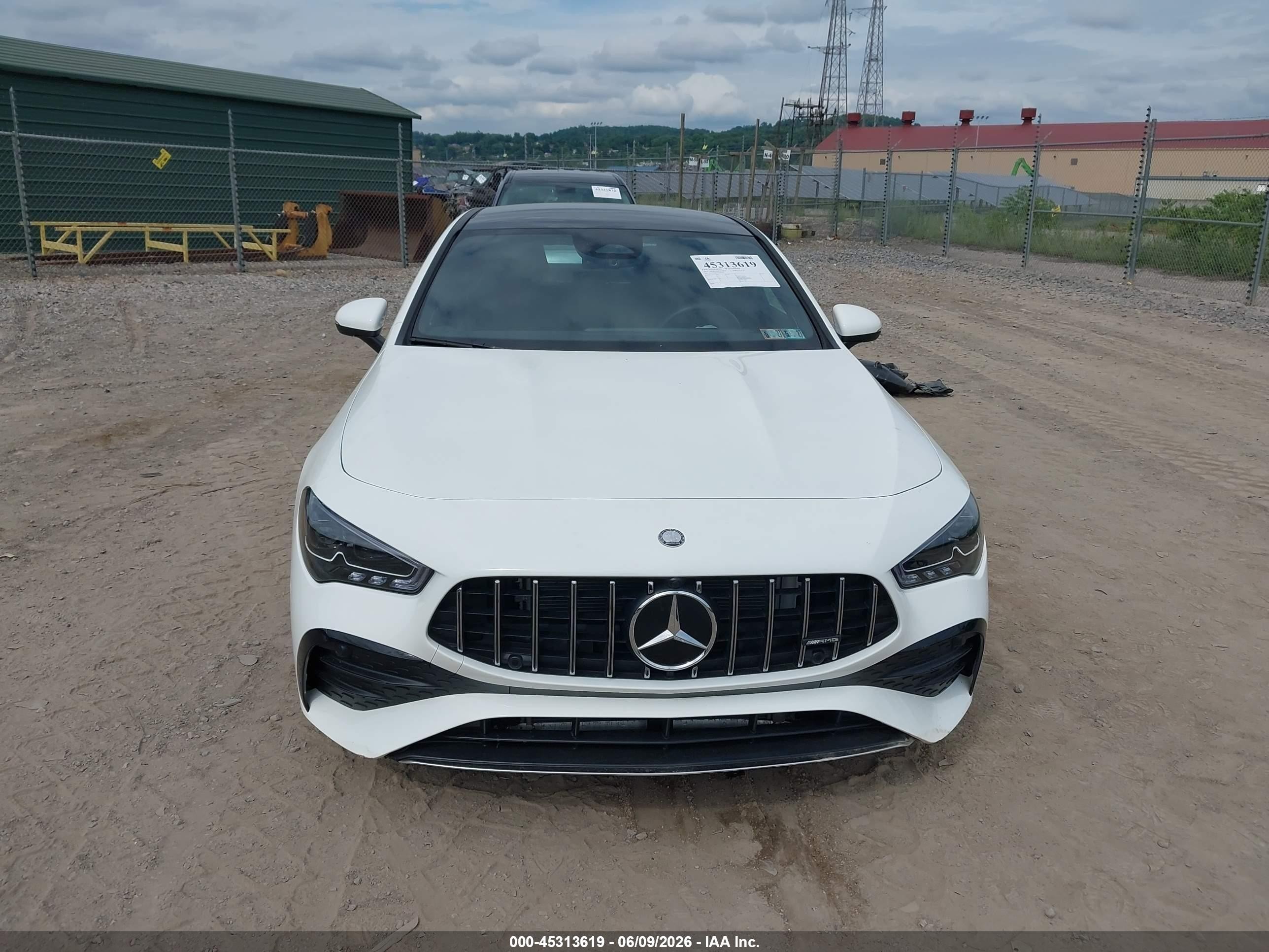 2025 Mercedes-benz Amg Cla 35 4matic Белый vin: W1K5J5BB3SN506769