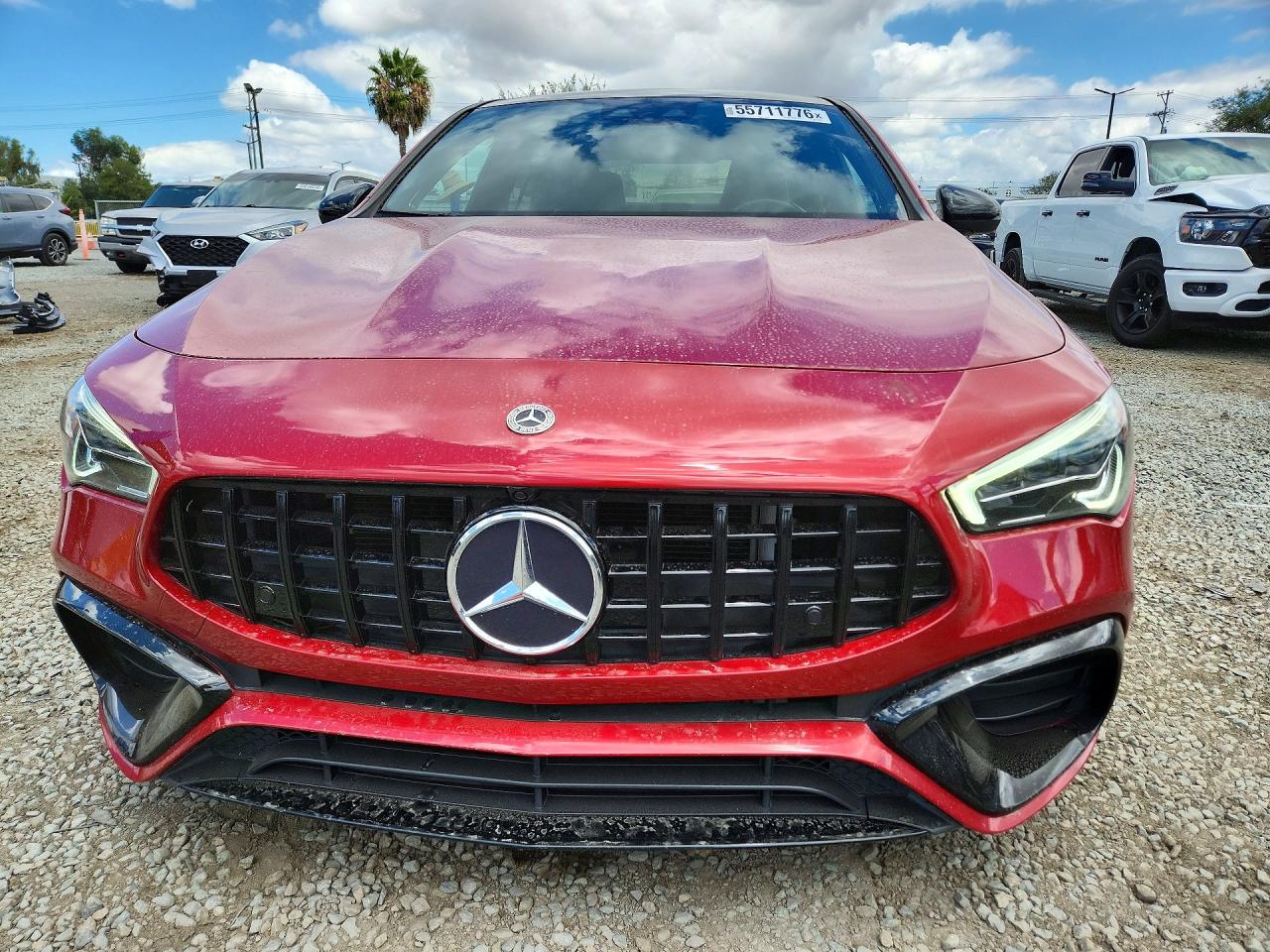 2021 Mercedes-benz Cla Amg 35 4matic Red vin: W1K5J5BB7MN150412