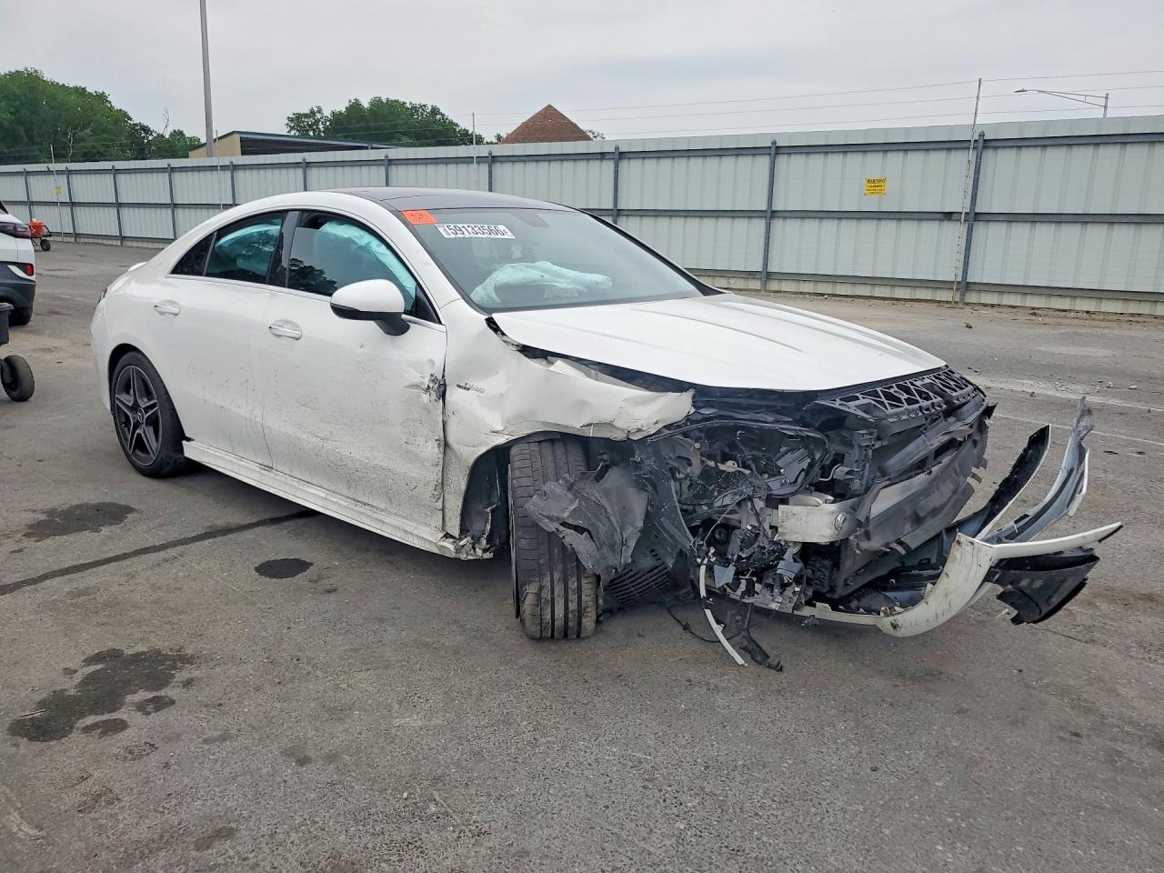 2020 Mercedes-benz Cla Amg 35 4matic White vin: W1K5J5BB8LN118437