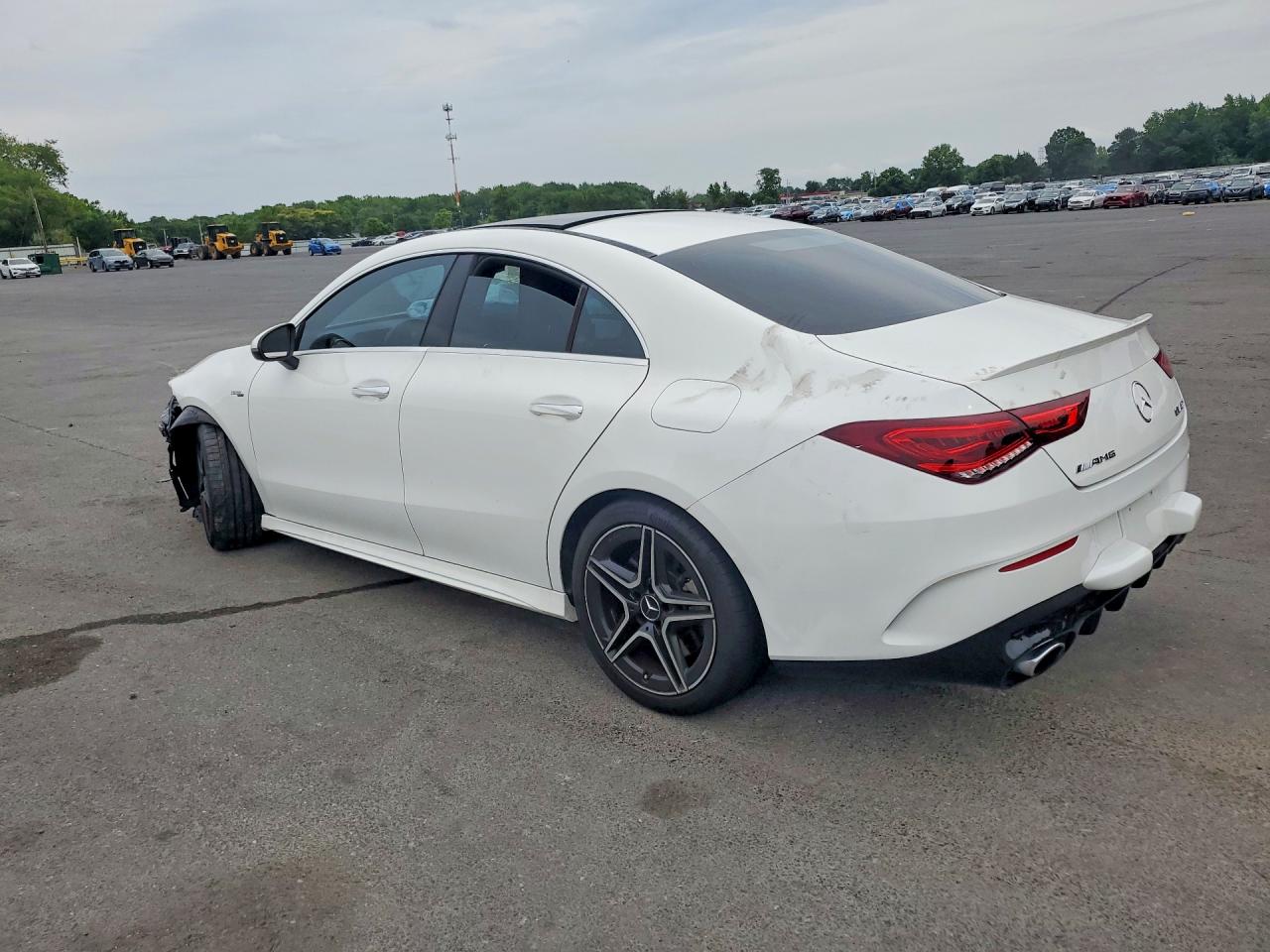 2020 Mercedes-benz Cla Amg 35 4matic White vin: W1K5J5BB8LN118437