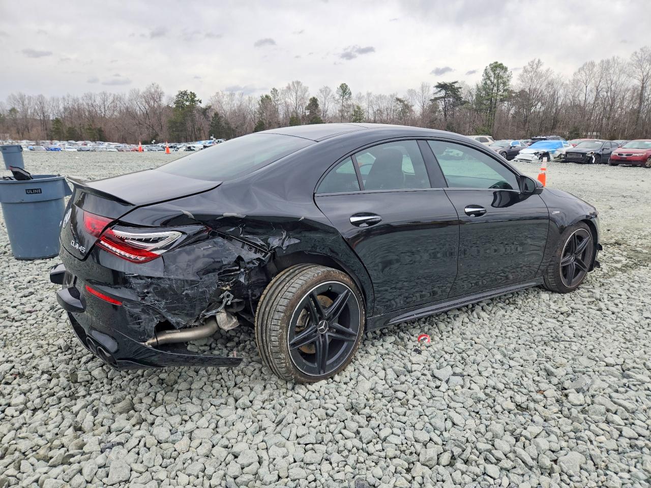 2023 Mercedes-benz Cla 45 Amg Black vin: W1K5J5DB0PN386630