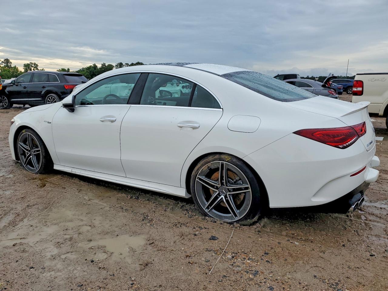 2023 Mercedes-benz Cla 45 Amg White vin: W1K5J5DB6PN365653