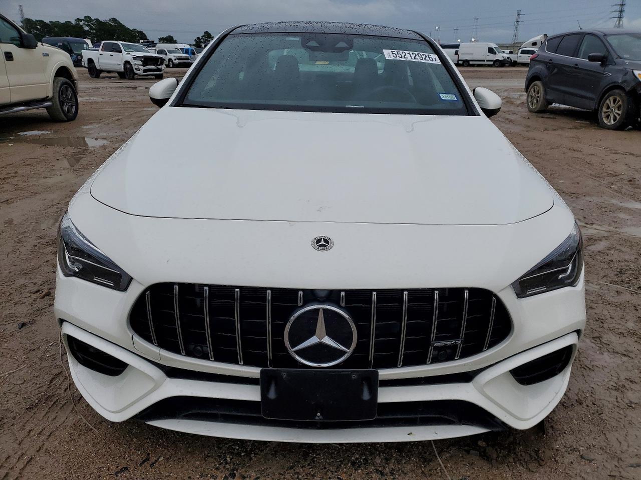 2023 Mercedes-benz Cla 45 Amg White vin: W1K5J5DB6PN365653
