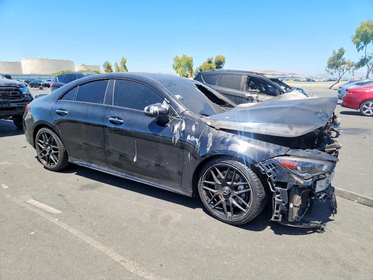 2021 Mercedes-benz Cla 45 Amg Black vin: W1K5J5DBXMN208610