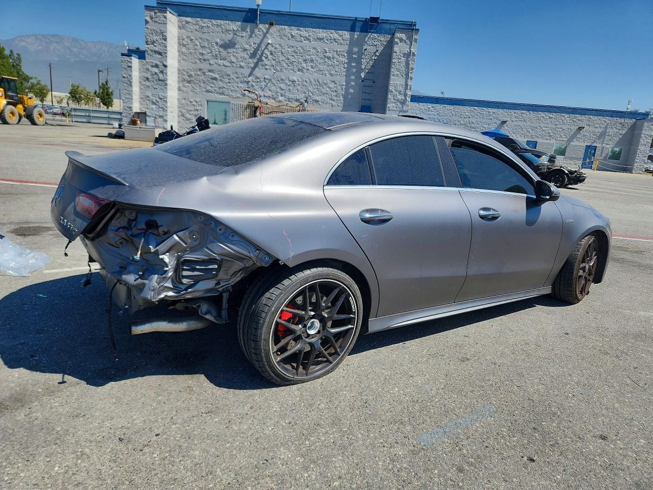 2024 Mercedes-benz Cla Amg 45s 4matic Серый vin: W1K5J5EB9RN442954
