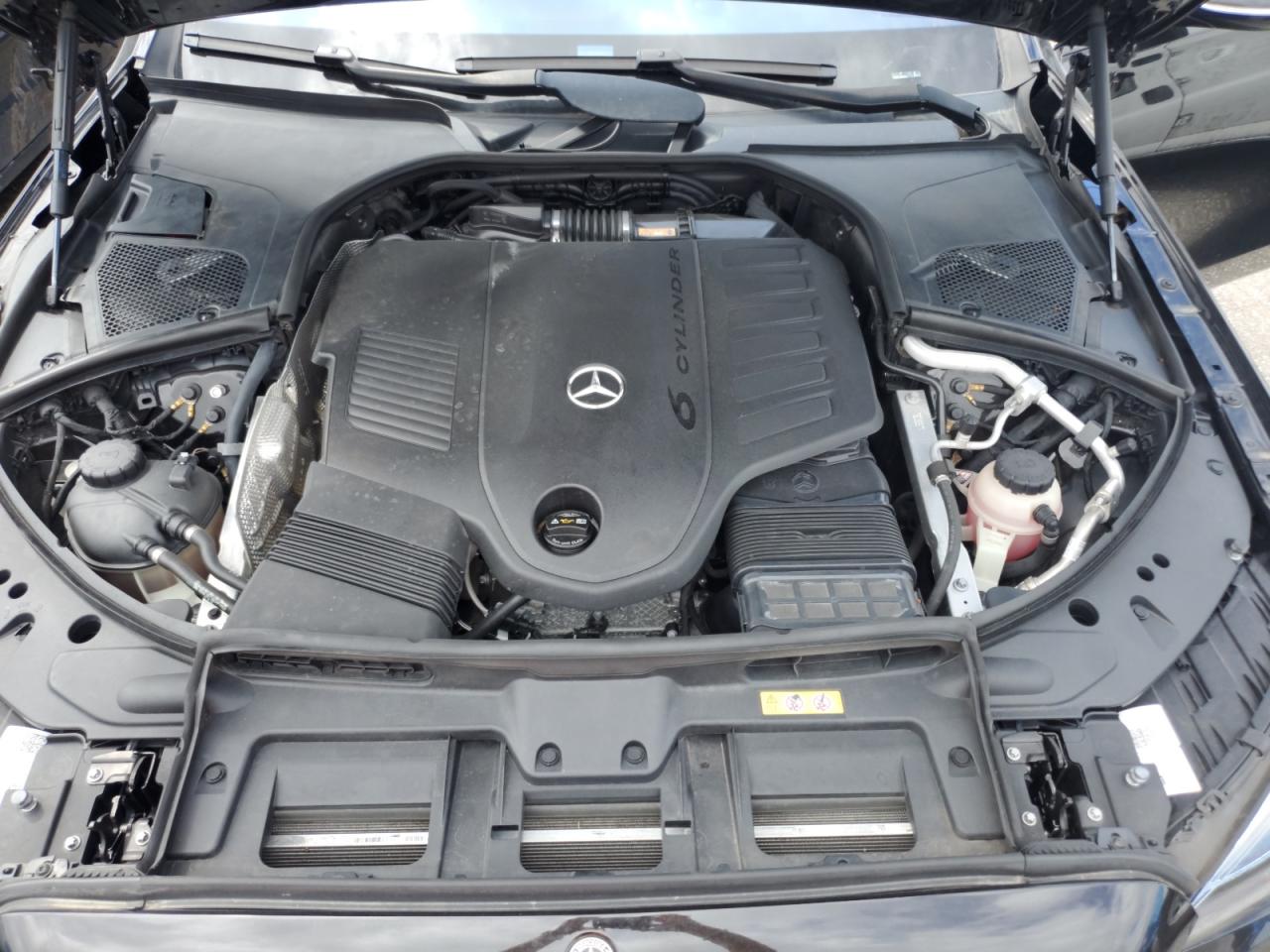 2022 Mercedes-benz S 500 4matic Черный vin: W1K6G6DB0NA098202