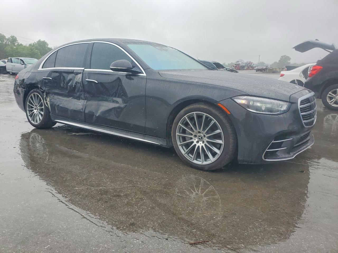 2023 Mercedes-benz S 500 4matic Gray vin: W1K6G6DB3PA214902