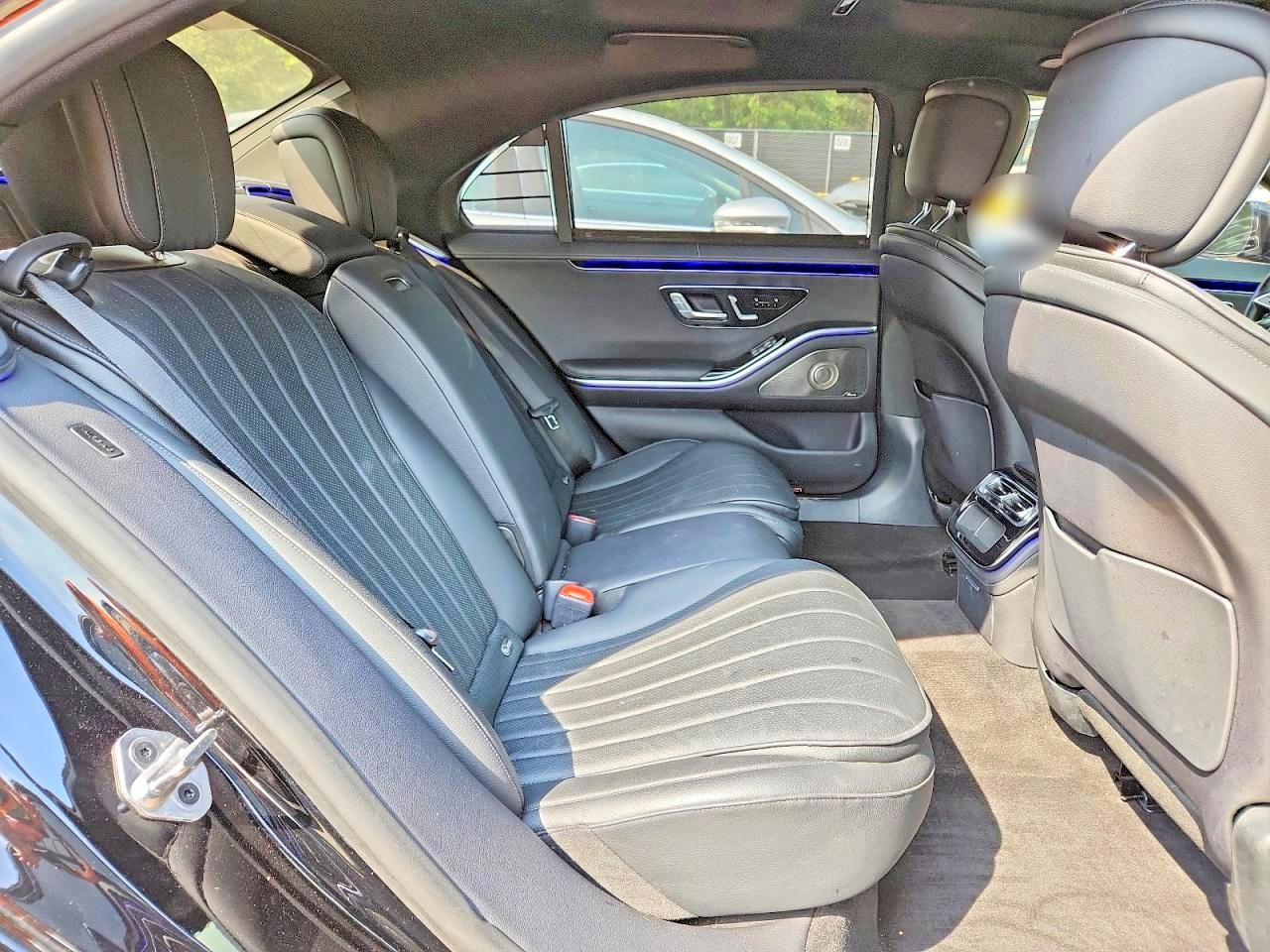 2022 Mercedes-benz S 500 4matic Black vin: W1K6G6DB8NA147372