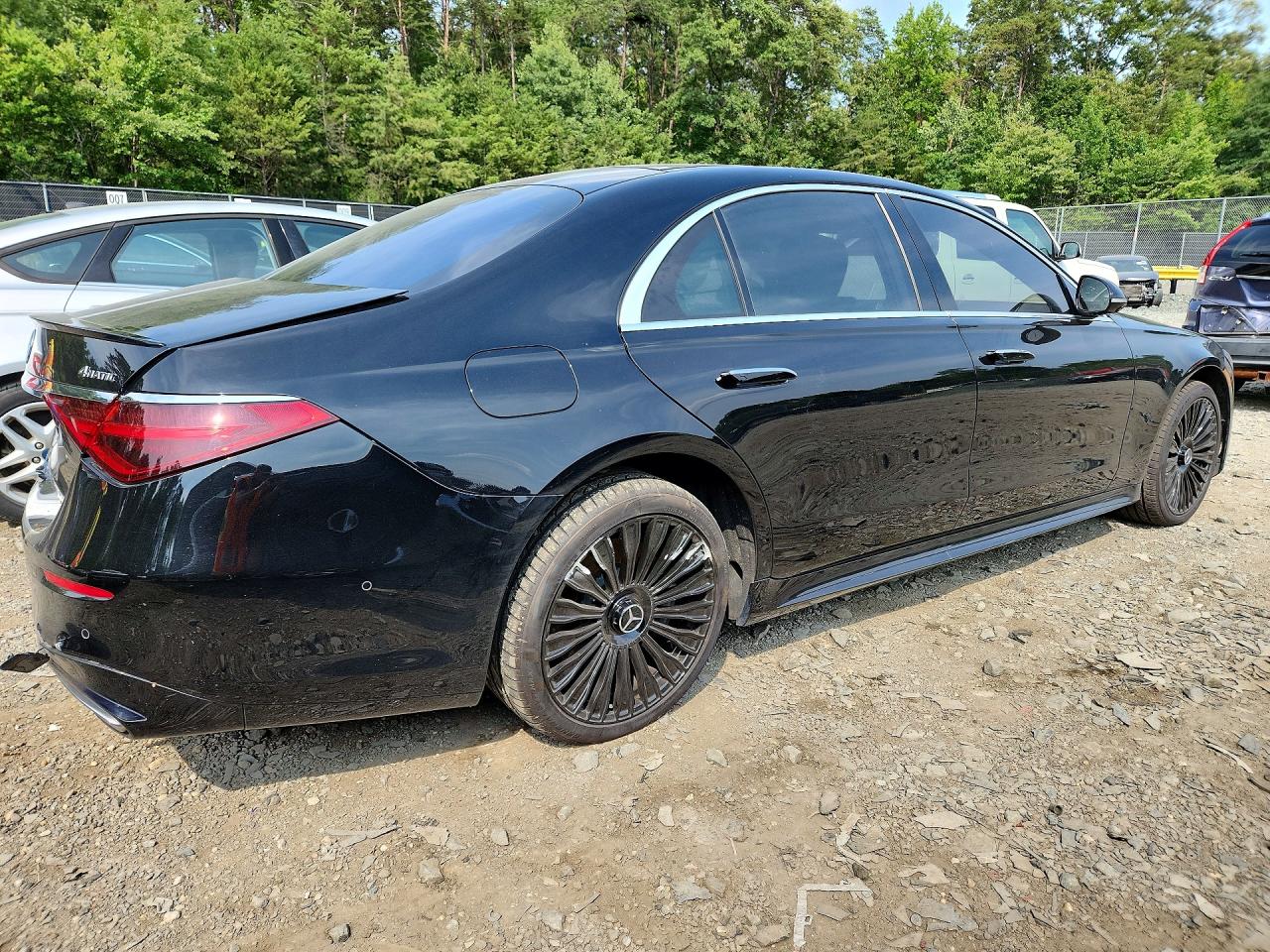 2022 Mercedes-benz S 500 4matic Black vin: W1K6G6DB8NA147372