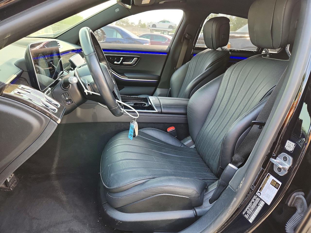 2022 Mercedes-benz S 500 4matic Black vin: W1K6G6DB8NA147372