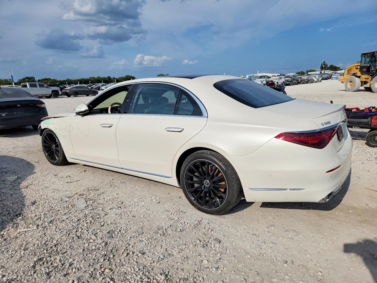 2023 Mercedes-benz S 500 4matic White vin: W1K6G6DB8PA215821
