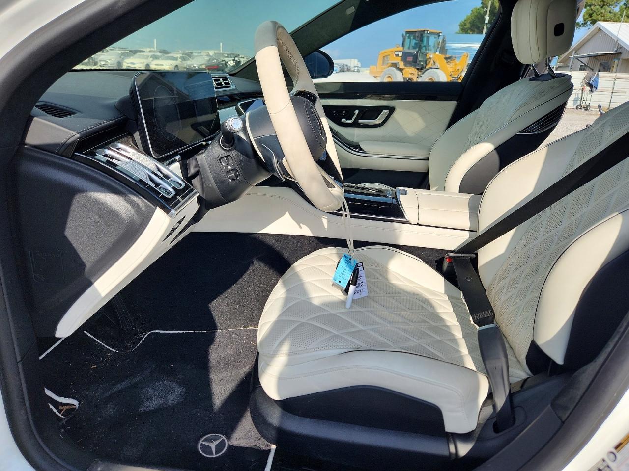 2023 Mercedes-benz S 500 4matic White vin: W1K6G6DB8PA215821