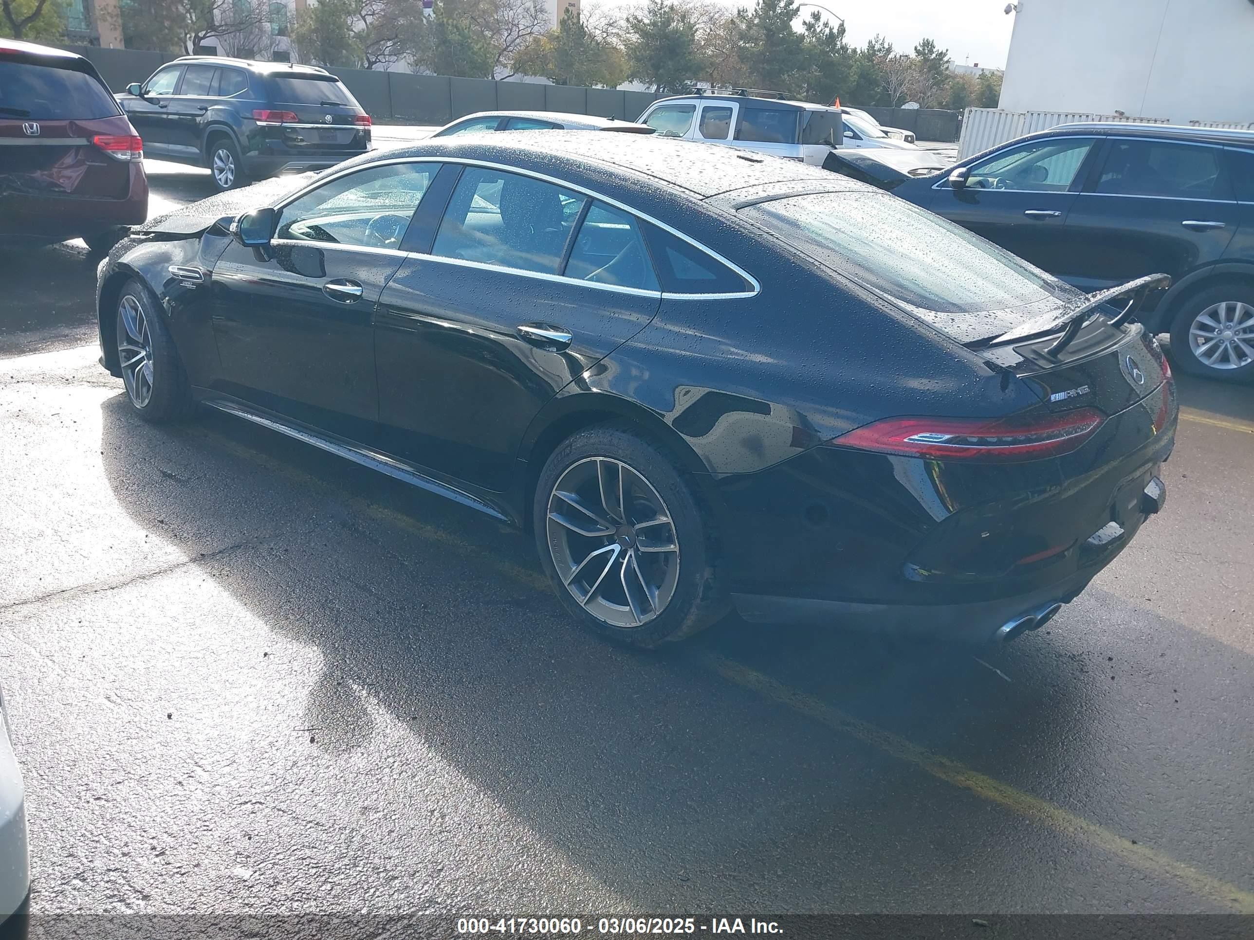 2021 Mercedes-benz Amg Gt 43 4-door Coupe   Black vin: W1K7X5KB1MA037053