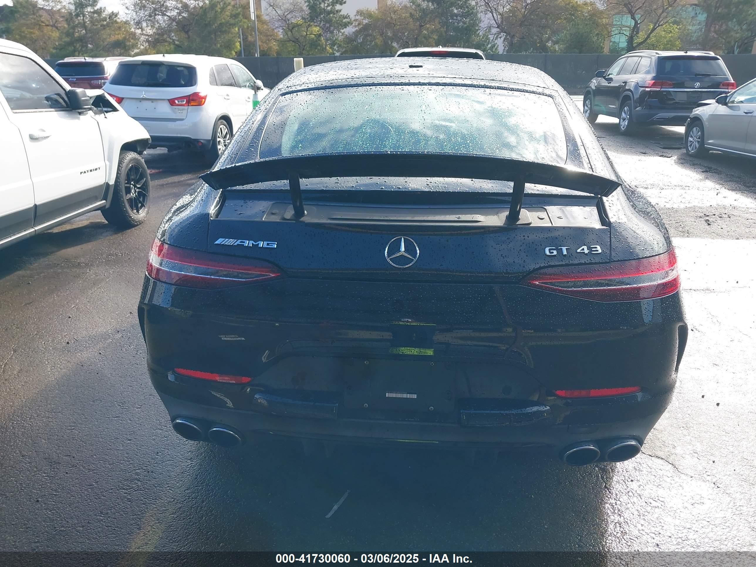 2021 Mercedes-benz Amg Gt 43 4-door Coupe   Black vin: W1K7X5KB1MA037053