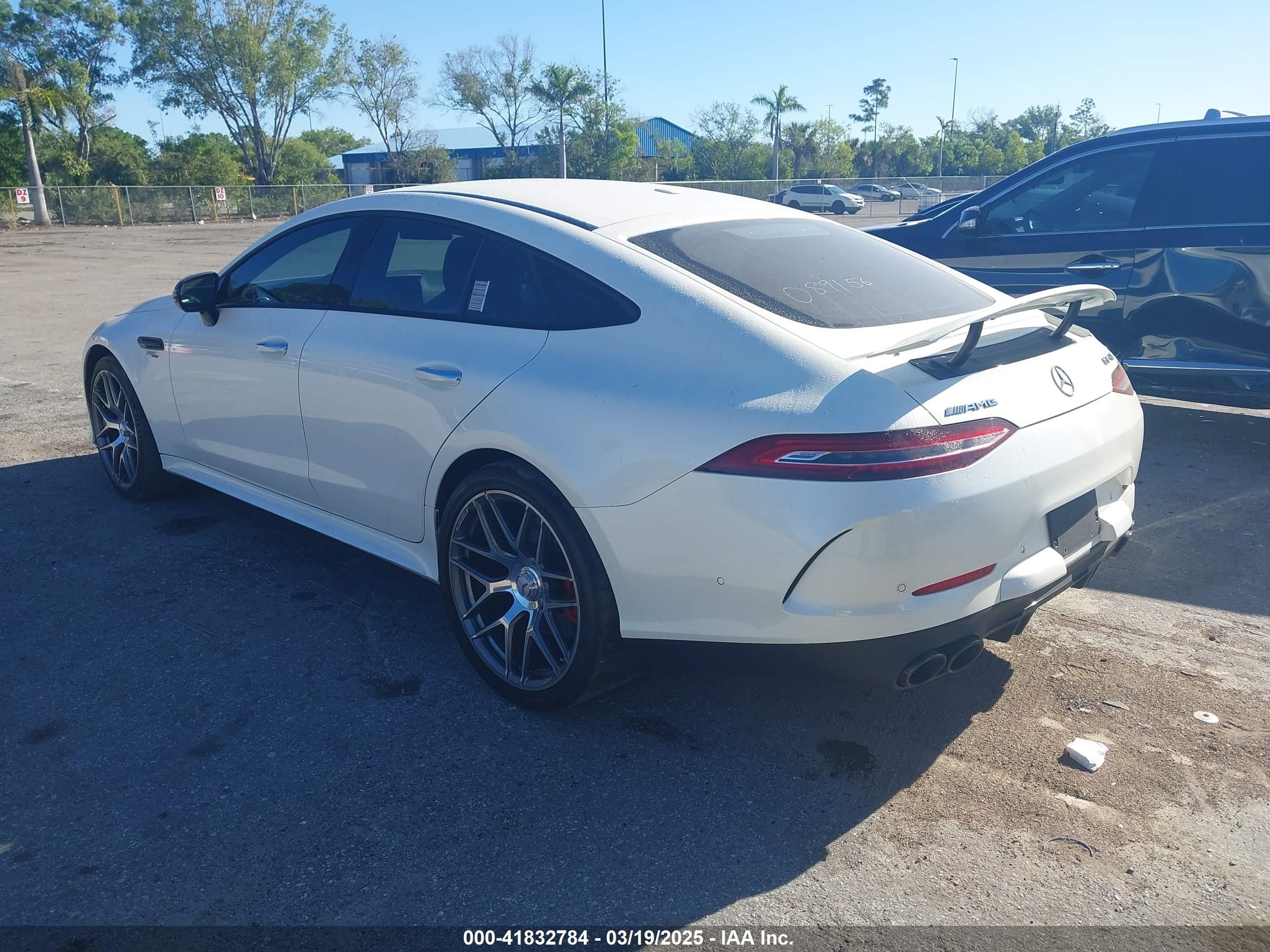 2023 Mercedes-benz Amg Gt 43 4-door Coupe   White vin: W1K7X5KB1PA058392