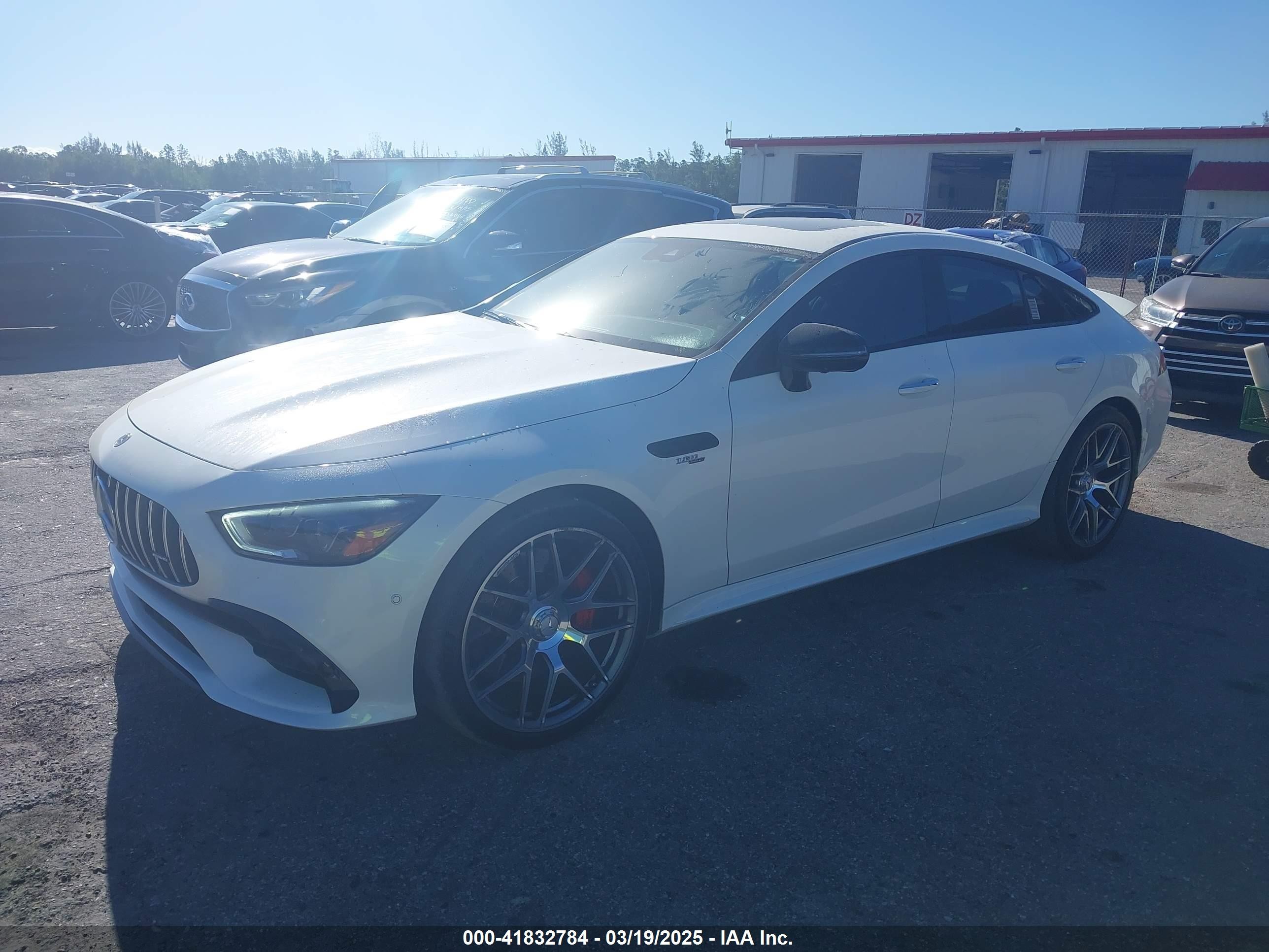2023 Mercedes-benz Amg Gt 43 4-door Coupe   White vin: W1K7X5KB1PA058392