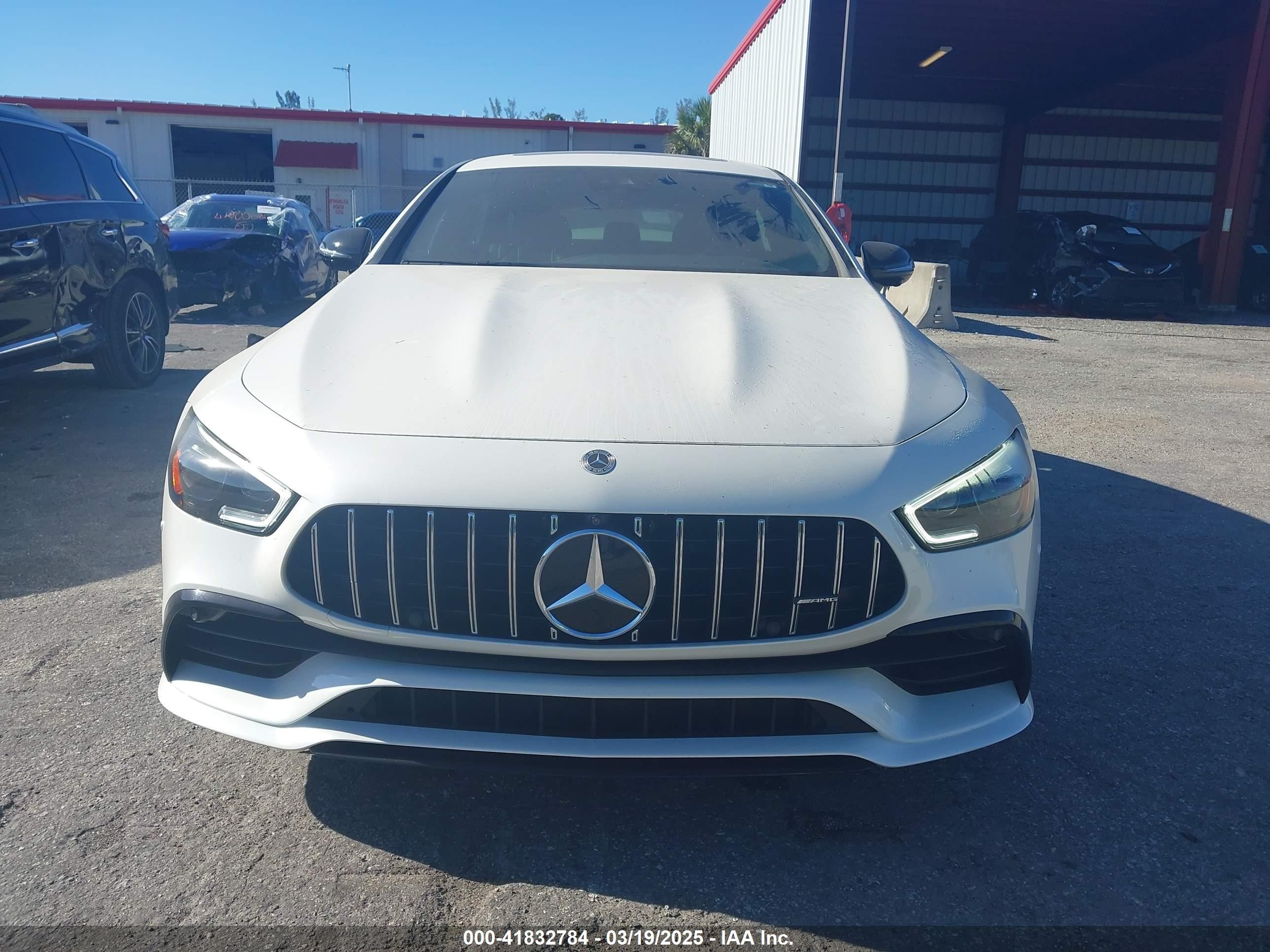 2023 Mercedes-benz Amg Gt 43 4-door Coupe   White vin: W1K7X5KB1PA058392
