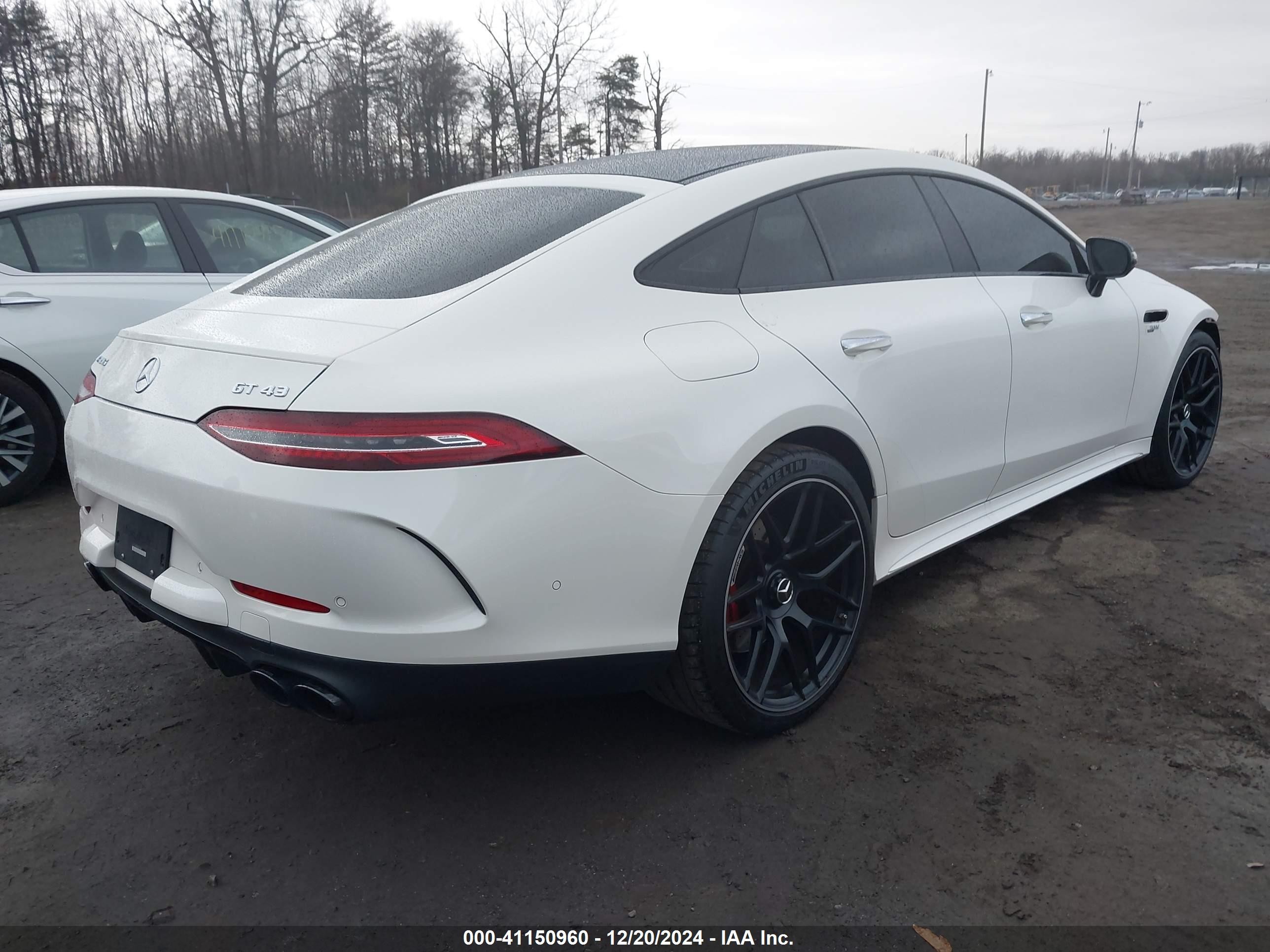 2021 Mercedes-benz Amg Gt 43 4-door Coupe   Белый vin: W1K7X5KB3MA037006