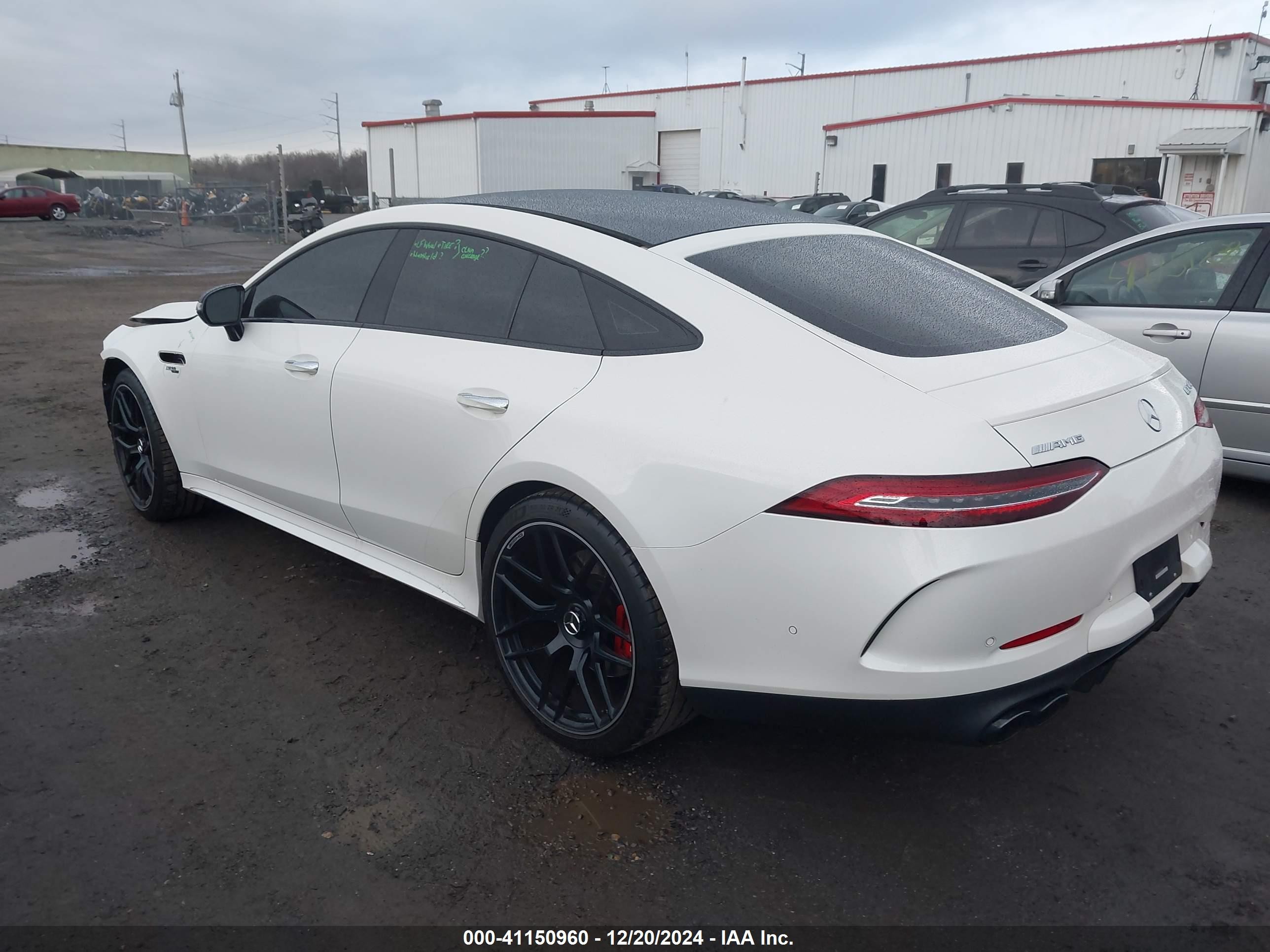 2021 Mercedes-benz Amg Gt 43 4-door Coupe   Белый vin: W1K7X5KB3MA037006