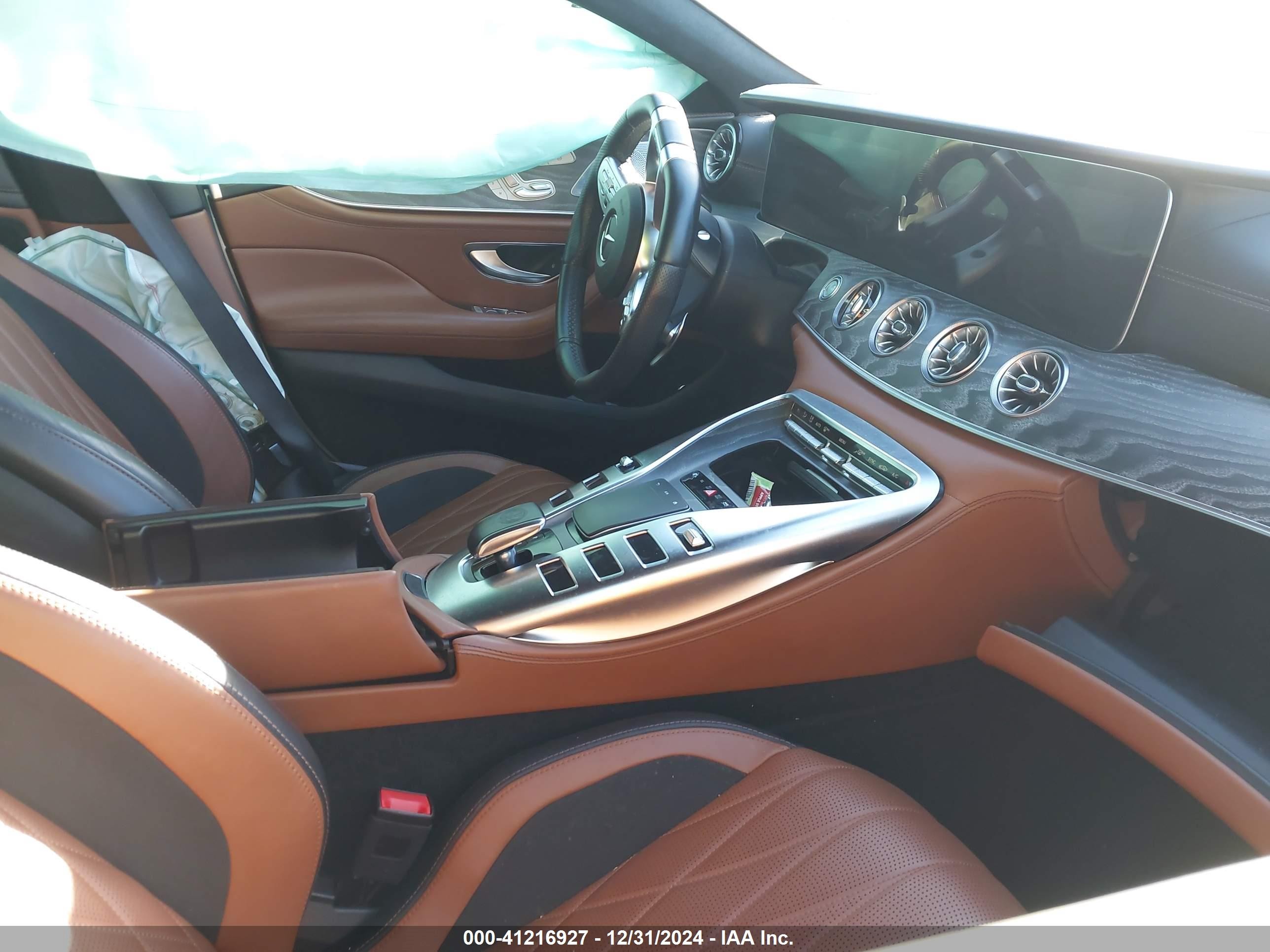 2021 Mercedes-benz Amg Gt 43 4-door Coupe   Silver vin: W1K7X5KB3MA038625