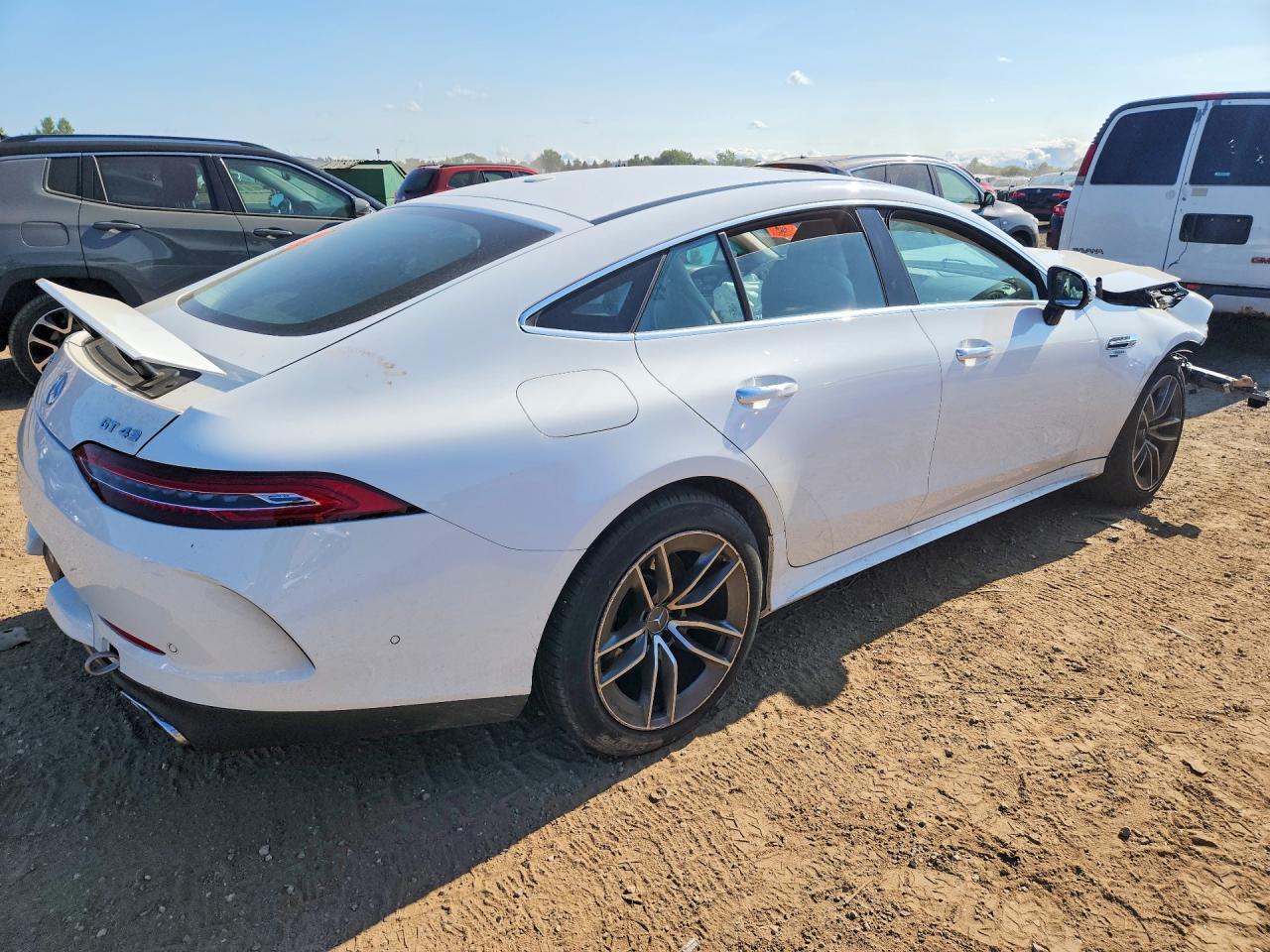 2022 Mercedes-benz Amg Gt 43 White vin: W1K7X5KB4NA051093