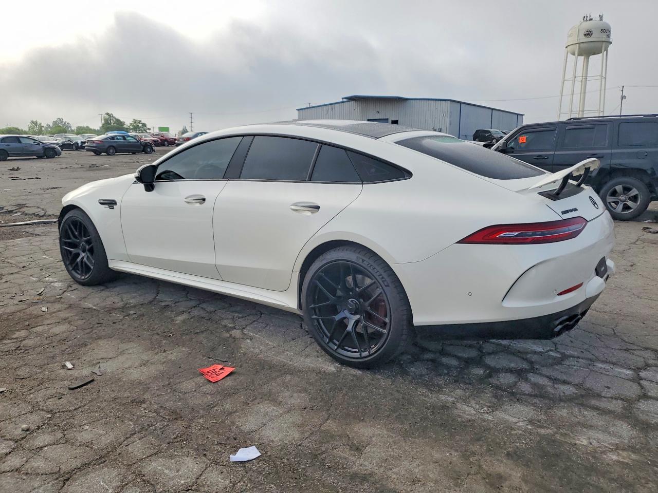 2021 Mercedes-benz Amg Gt 53 White vin: W1K7X6BB9MA036769