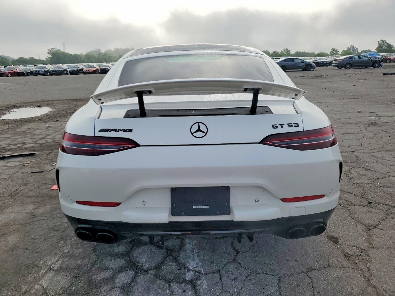 2021 Mercedes-benz Amg Gt 53 White vin: W1K7X6BB9MA036769