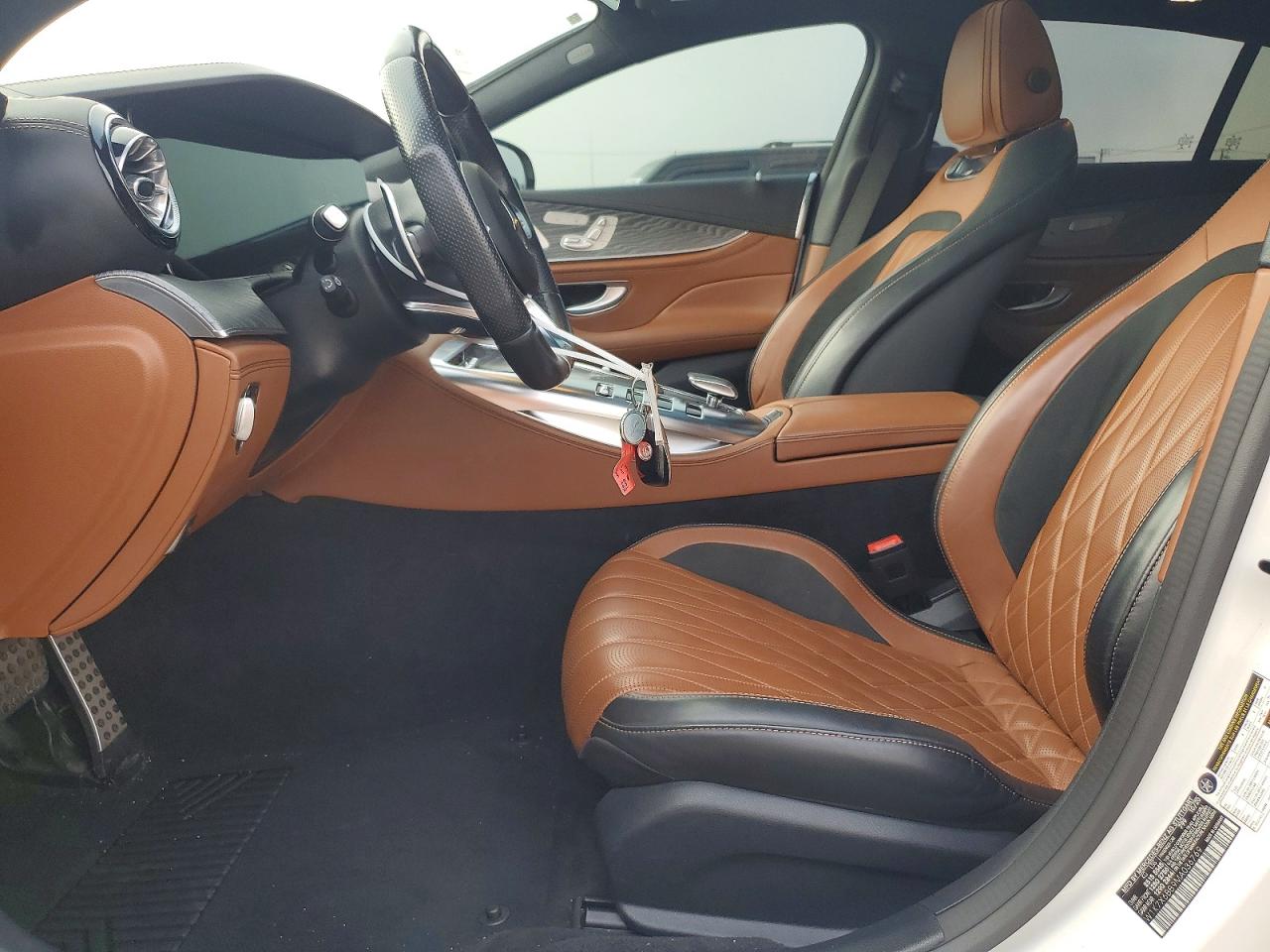 2021 Mercedes-benz Amg Gt 53 White vin: W1K7X6BB9MA036769