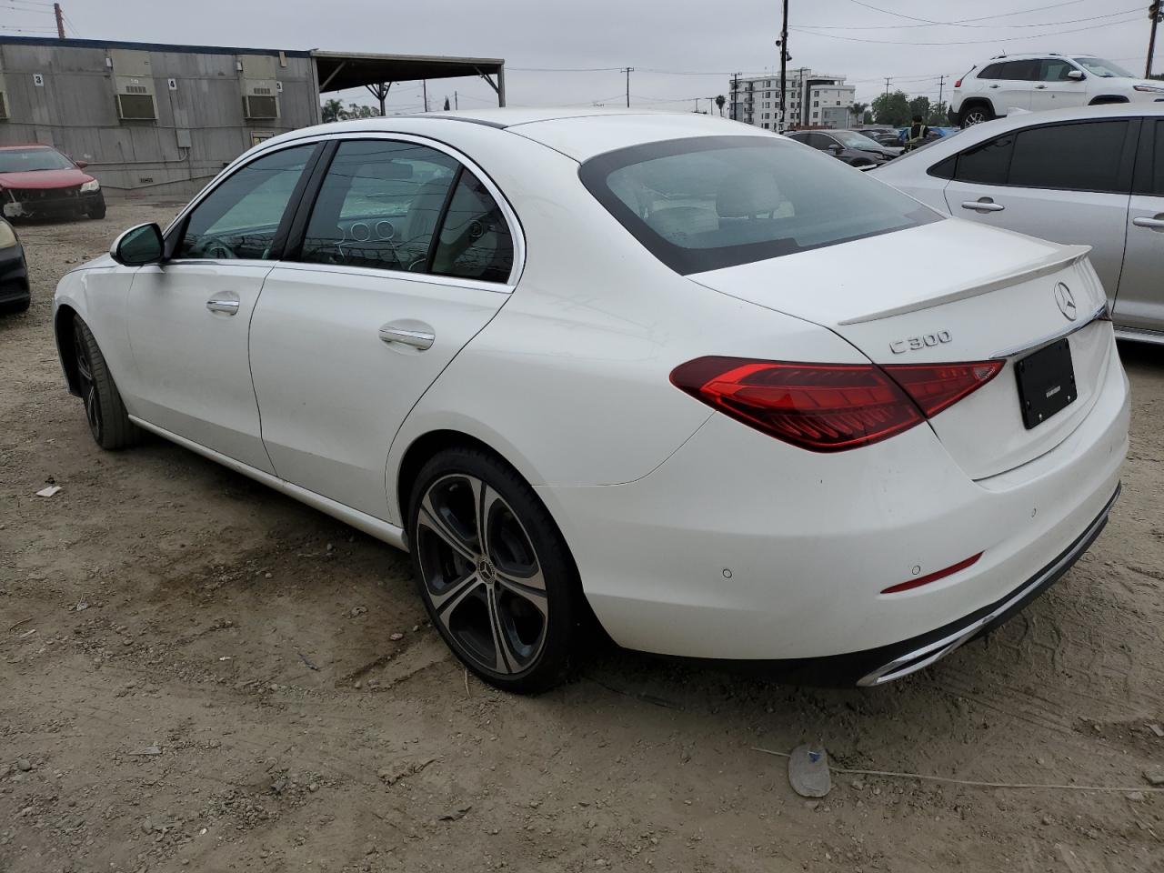 2024 Mercedes-benz C 300 White vin: W1KAF4GB0RR199776