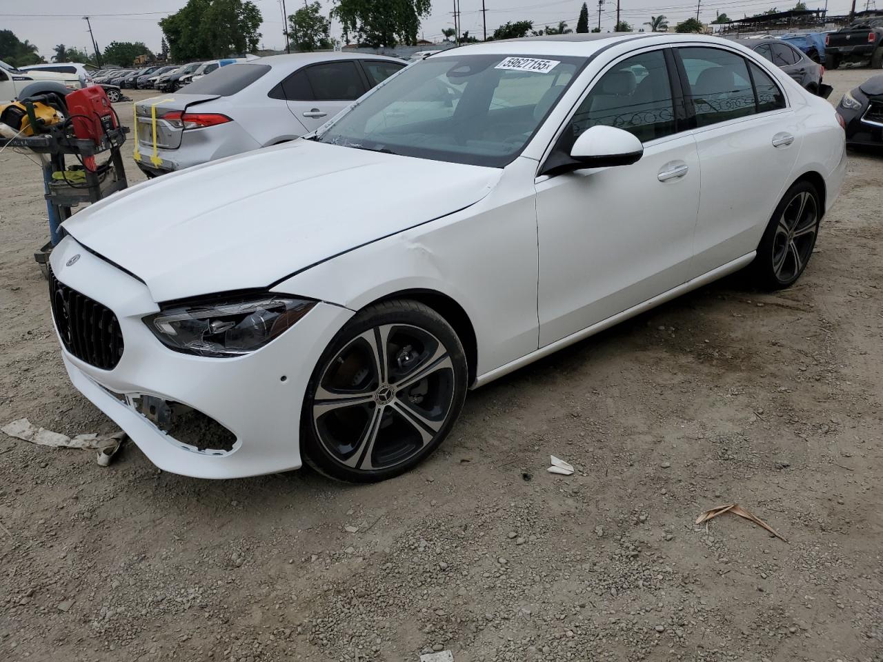 2024 Mercedes-benz C 300 Белый vin: W1KAF4GB0RR199776