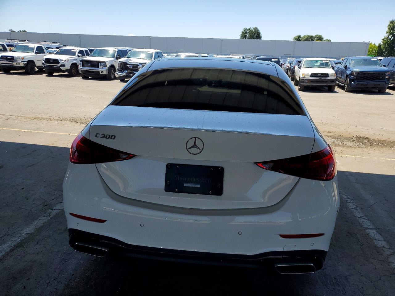2023 Mercedes-benz C 300 White vin: W1KAF4GB1PR136442