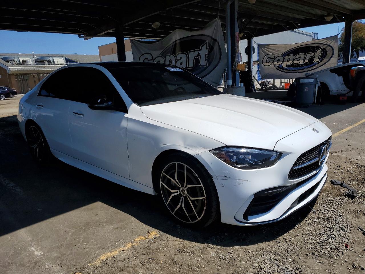 2023 Mercedes-benz C 300 White vin: W1KAF4GB1PR136442