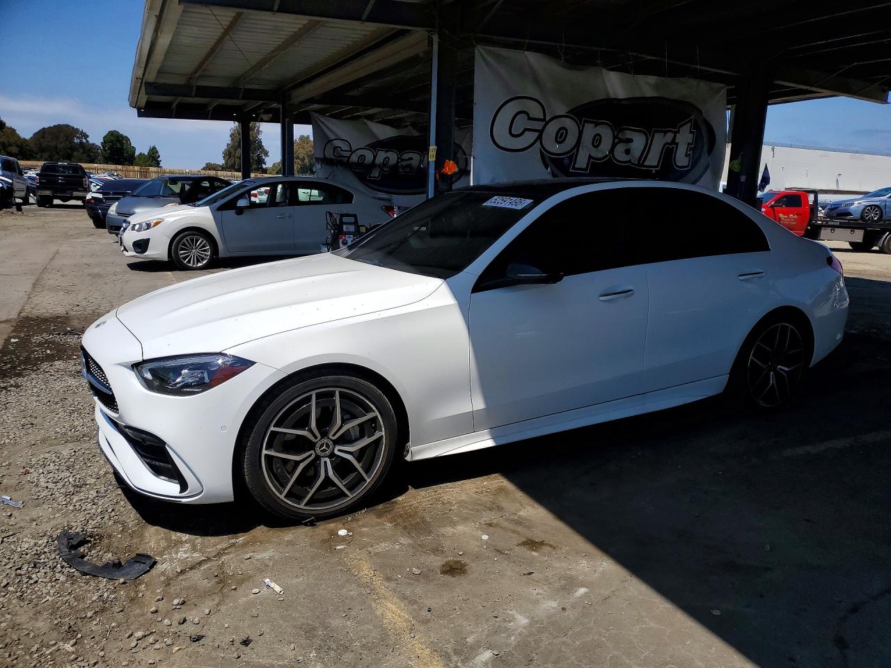 2023 Mercedes-benz C 300 Белый vin: W1KAF4GB1PR136442