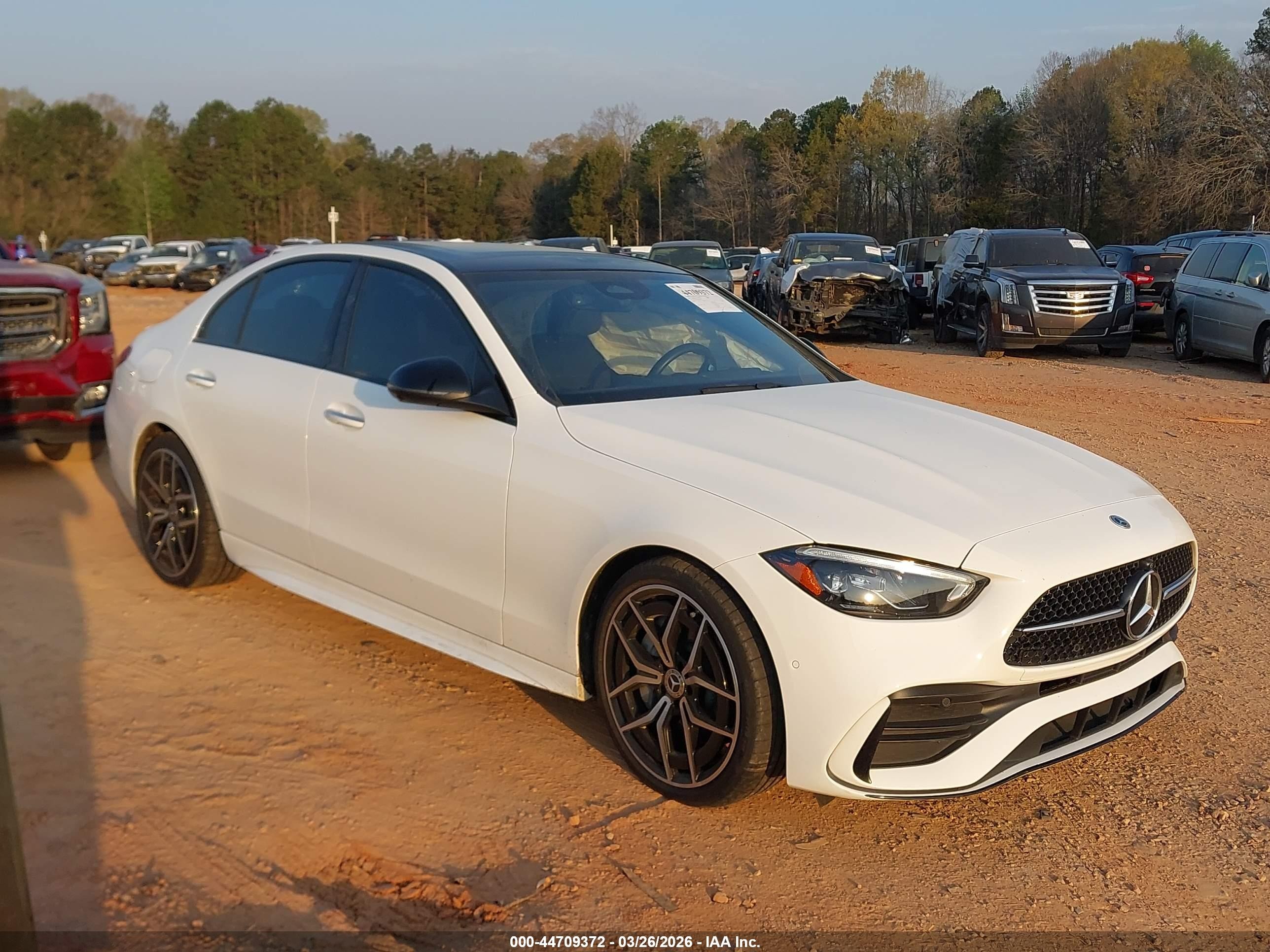 2024 Mercedes-benz C 300 Белый vin: W1KAF4GB1RR181206