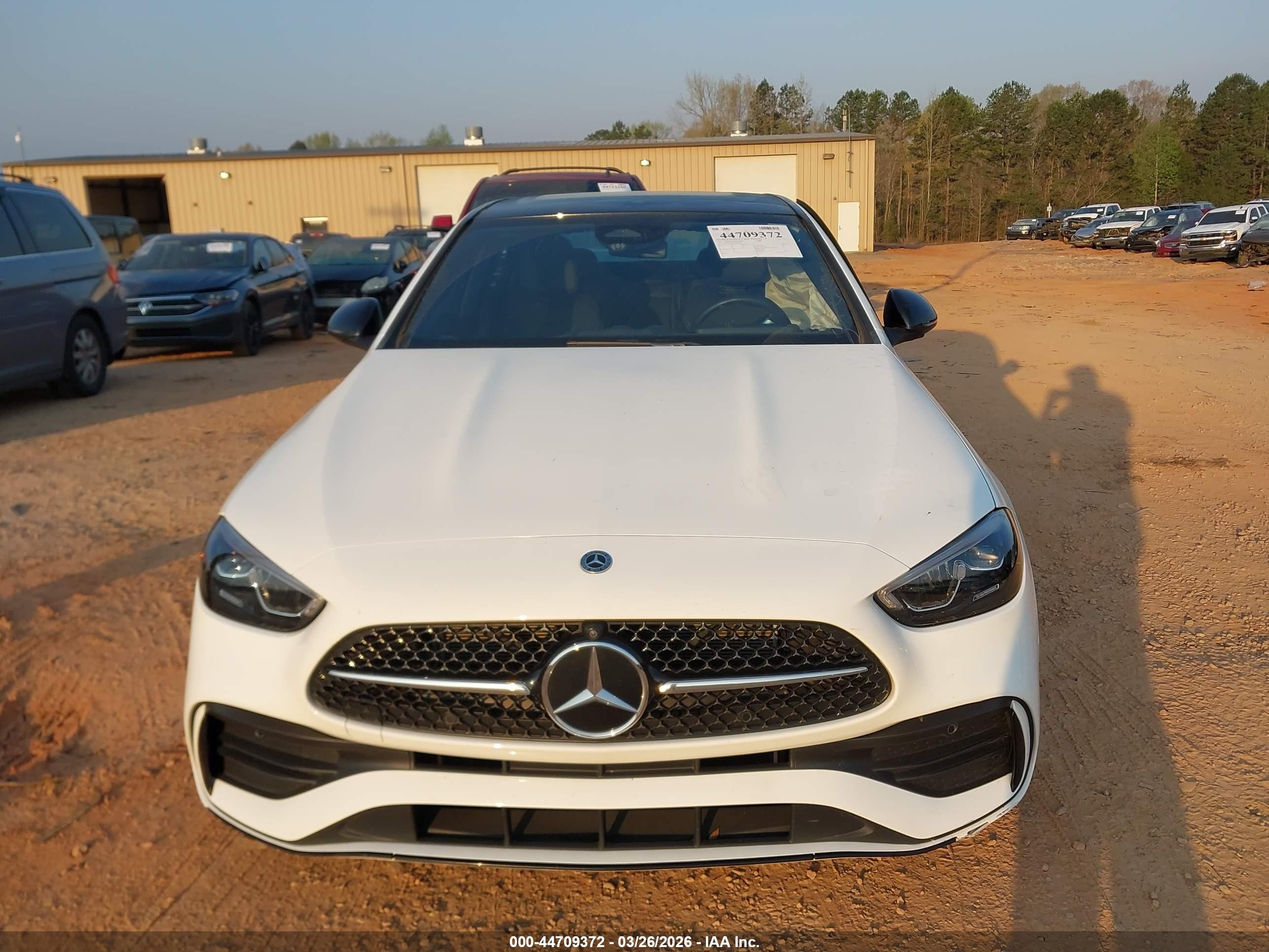 2024 Mercedes-benz C 300 Белый vin: W1KAF4GB1RR181206