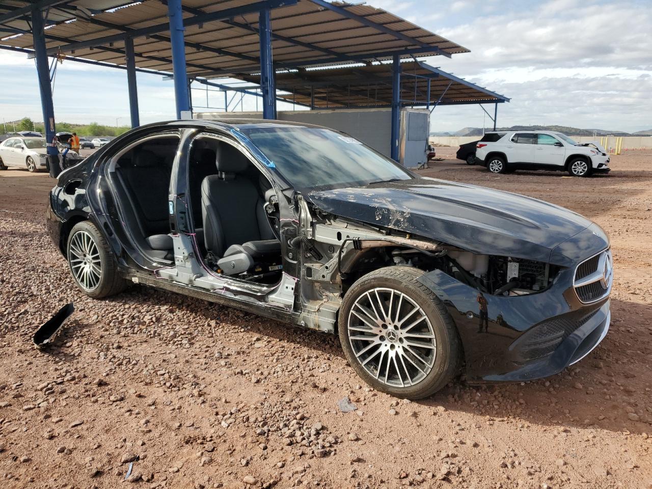 2023 Mercedes-benz C 300 Черный vin: W1KAF4GB2PR135915