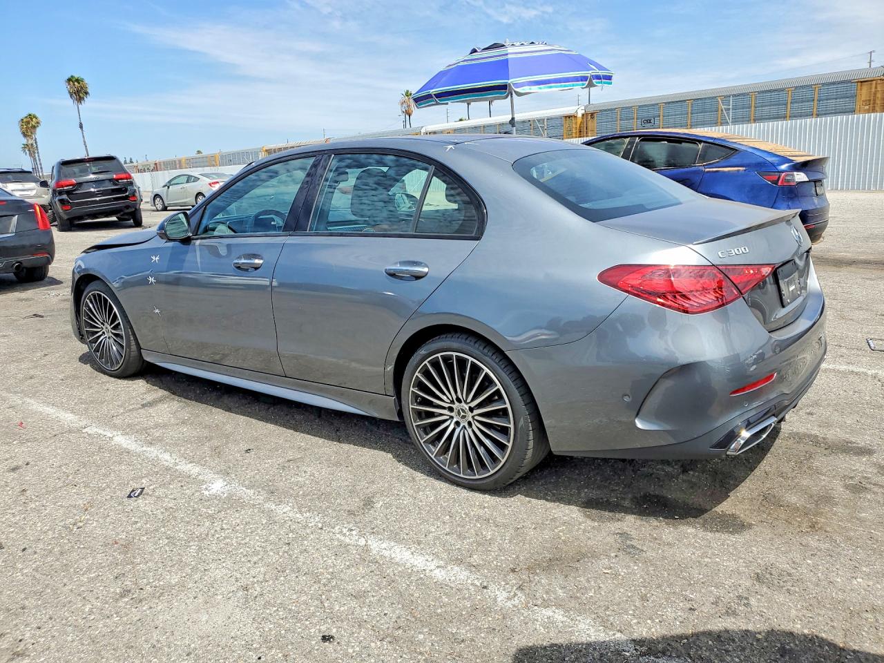 2024 Mercedes-benz C 300 Gray vin: W1KAF4GB2RR171980