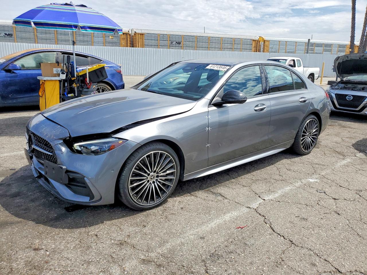 2024 Mercedes-benz C 300 Gray vin: W1KAF4GB2RR171980