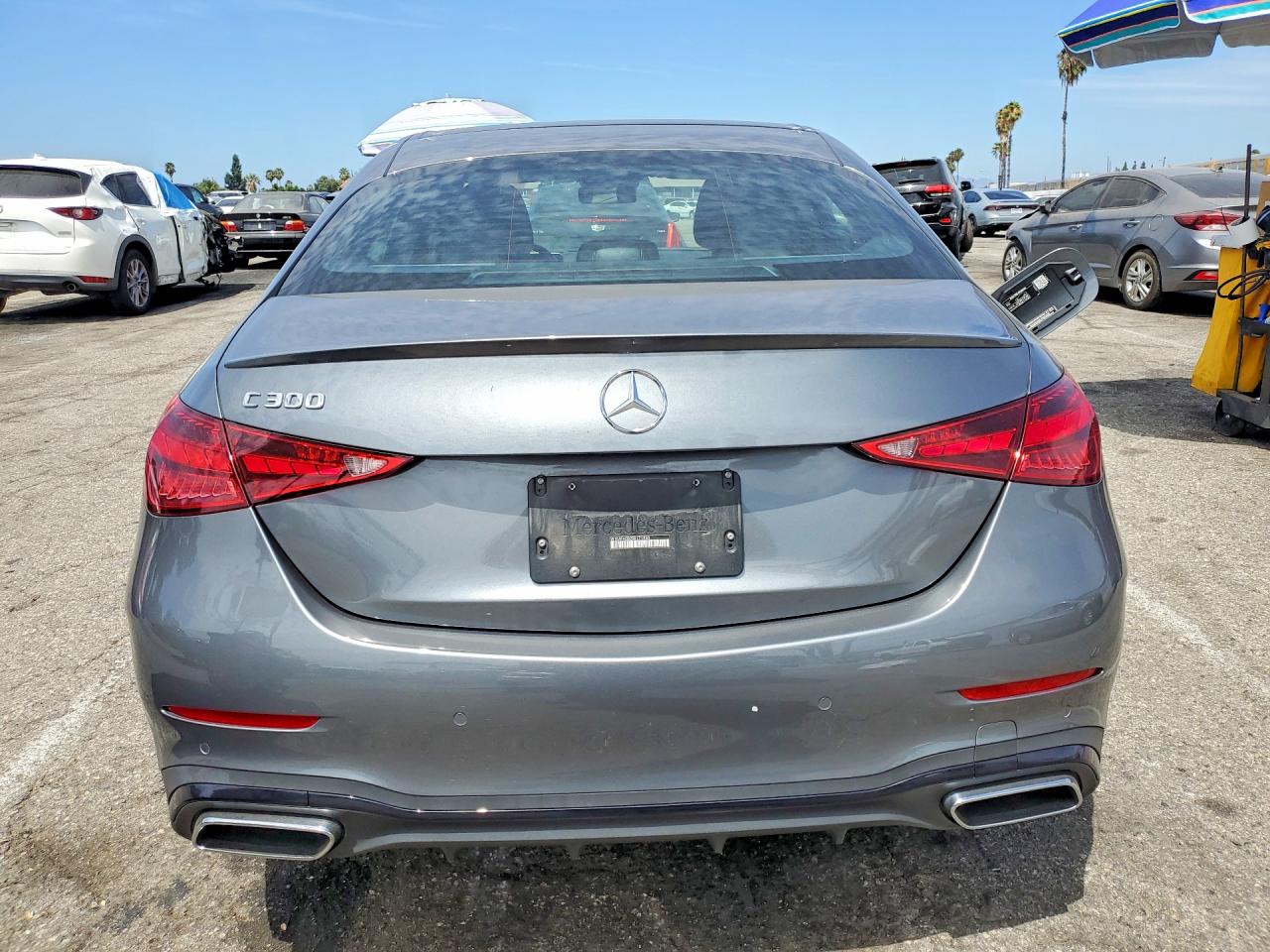 2024 Mercedes-benz C 300 Gray vin: W1KAF4GB2RR171980