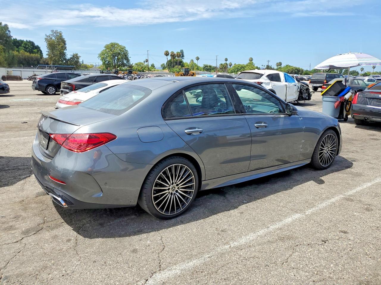 2024 Mercedes-benz C 300 Gray vin: W1KAF4GB2RR171980
