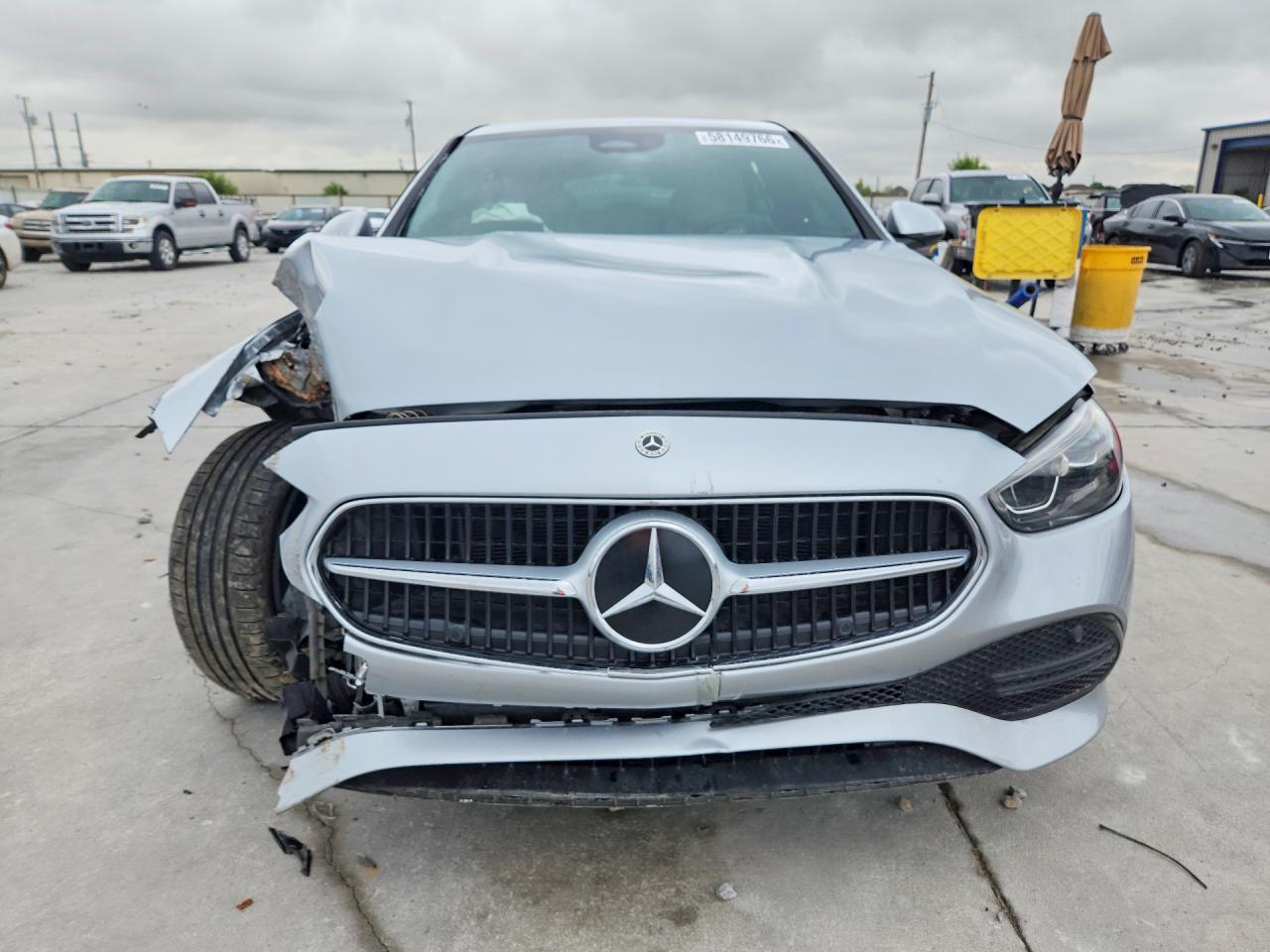 2024 Mercedes-benz C 300 Silver vin: W1KAF4GB2RR182462