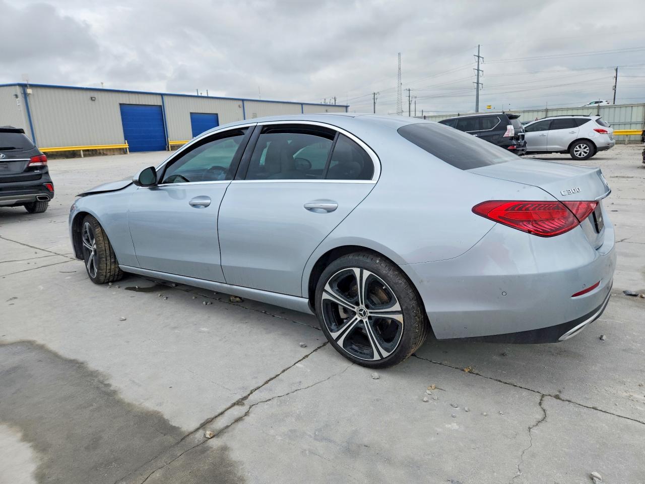 2024 Mercedes-benz C 300 Silver vin: W1KAF4GB2RR182462